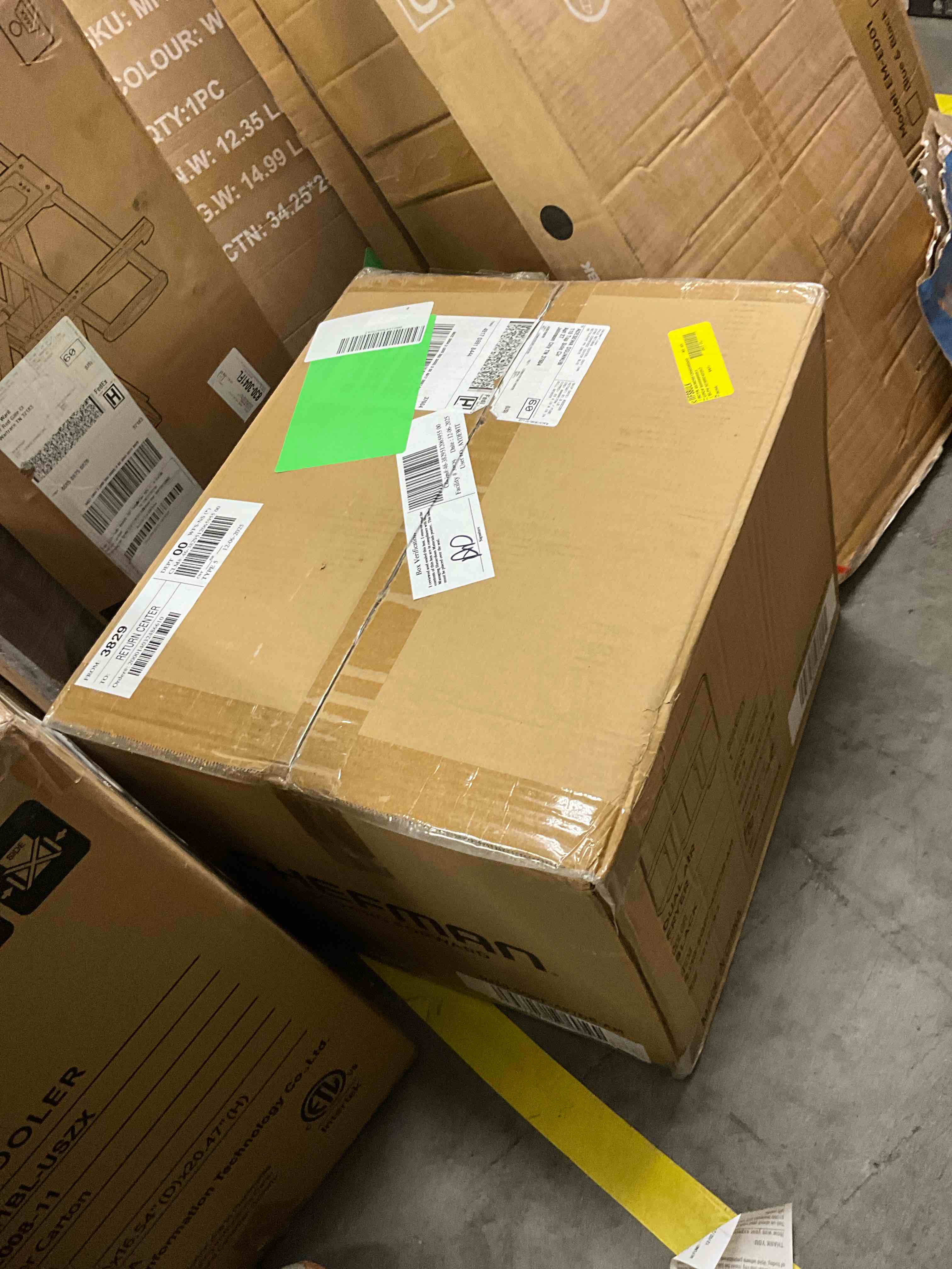 Condition photo showing As Is for Chefman TurboFry Digital Touch Dual Basket Air Fryer  XL 9-Quart