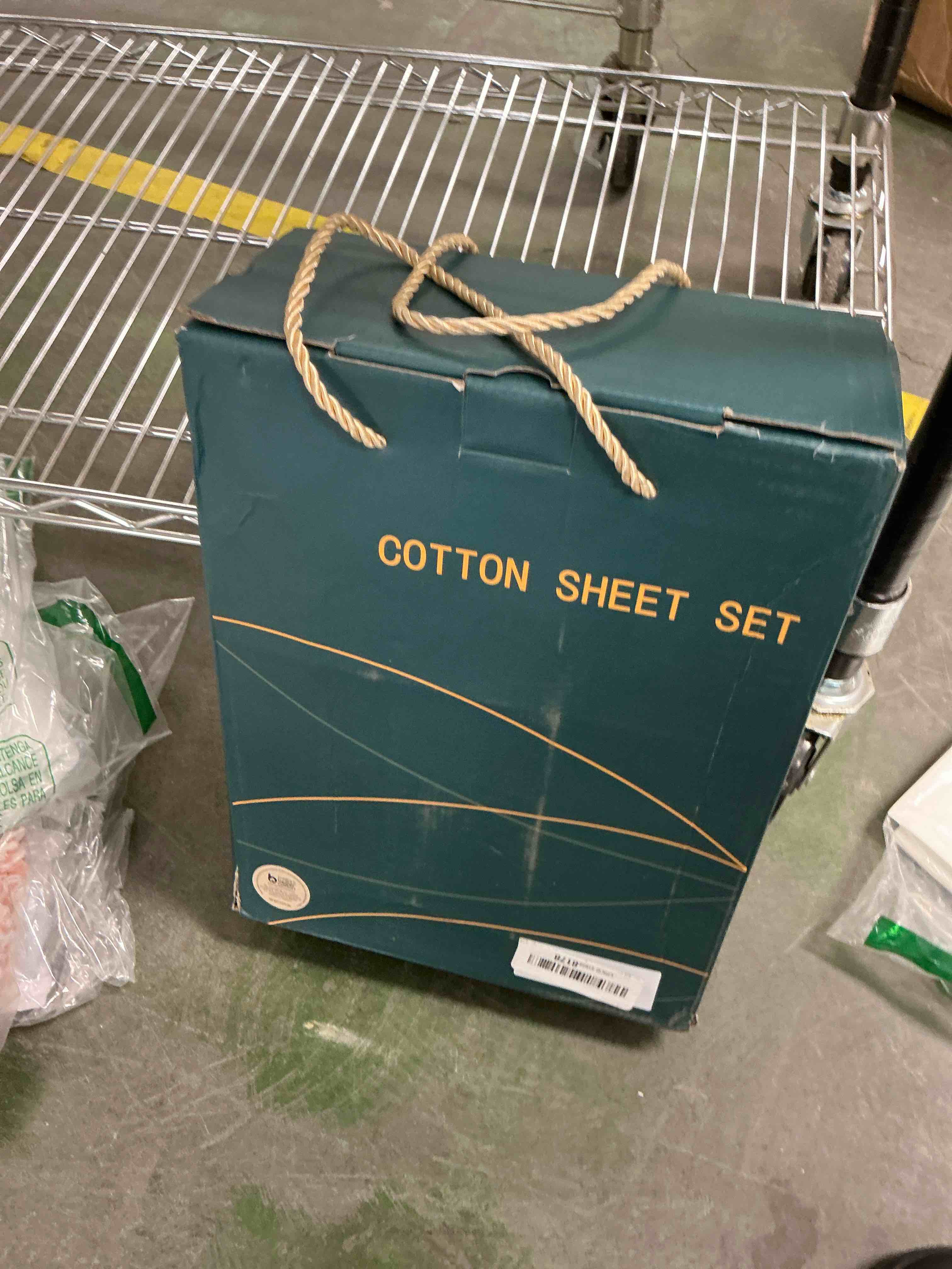 Condition photo showing New/Like New for SONORO KATE 100% Egyptian Cotton Sheets Set, Extra Deep Pocket up to 18"-24",1000 High Thread Count, Soft & Breathable 5-Star Hotel Sateen Bed Sheets - 4 PC (Grey,King) Grey King