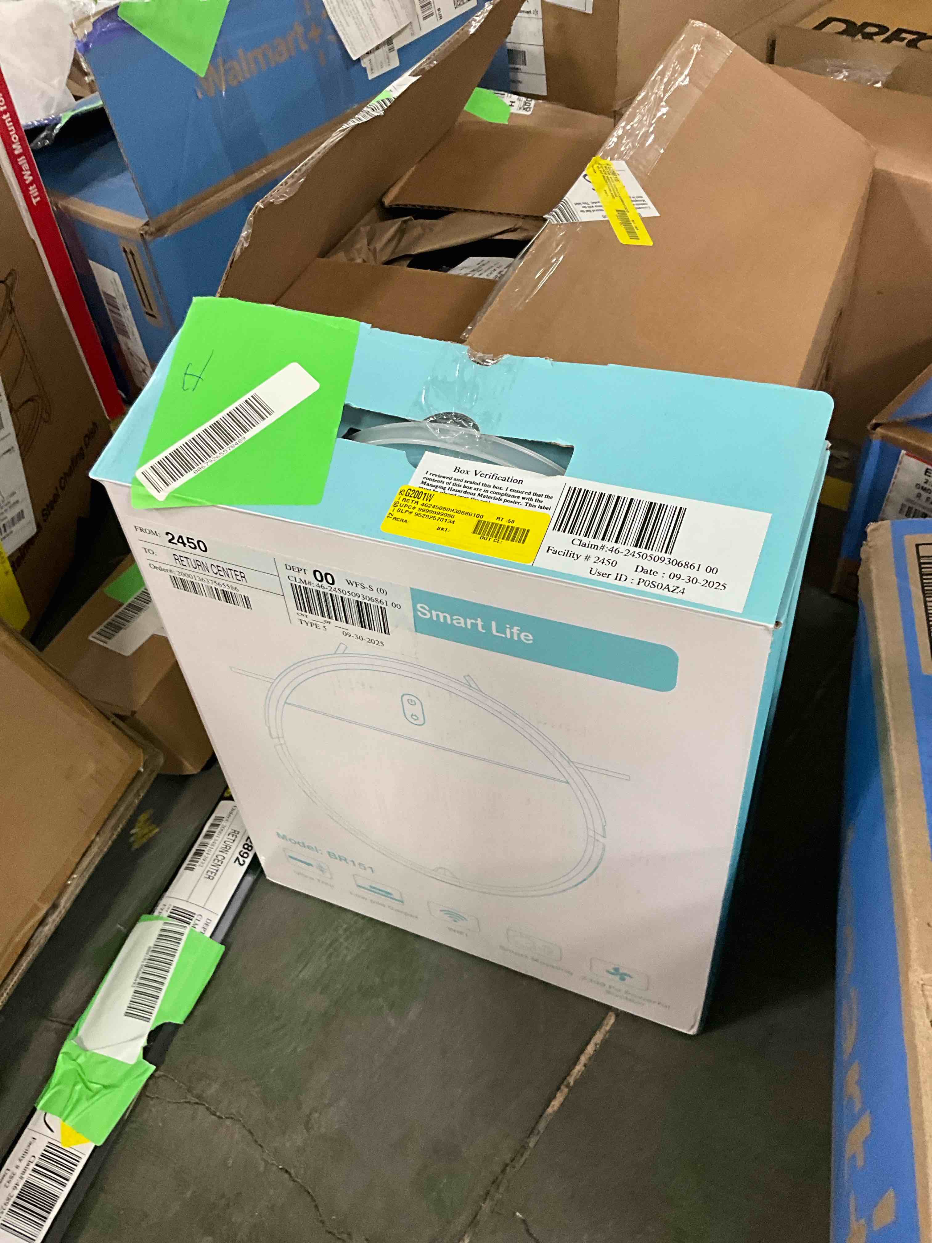 Condition photo showing Good Condition for ONSON Robot Vacuum Cleaner  2 in 1 Mop Combo for Pet Hair  Hard Floor