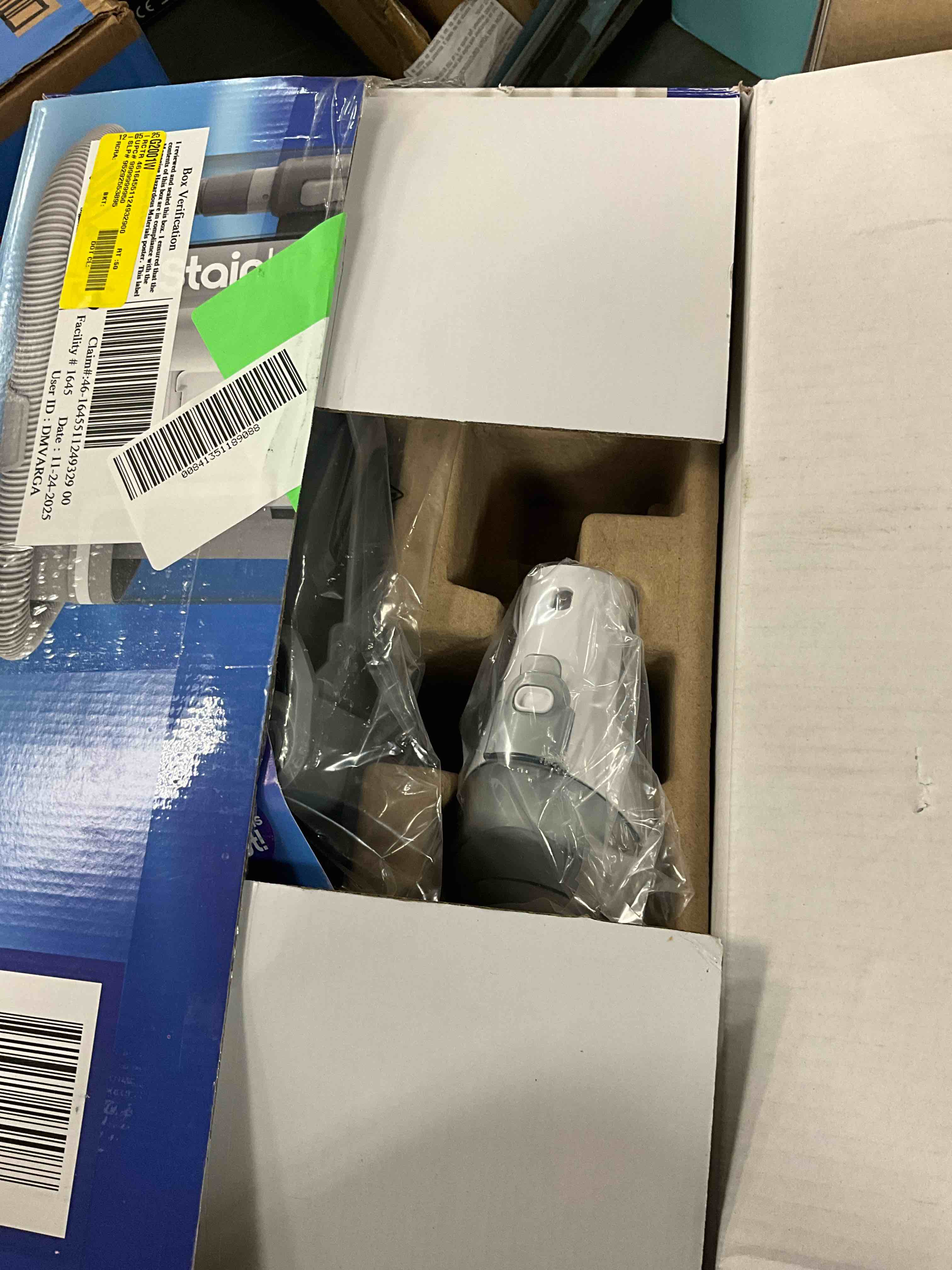 Condition photo showing Good Condition for Ionvac Stain Lifter 12kPa Suction Portable Carpet and Upholstery Cleaner Vacuum  Gray