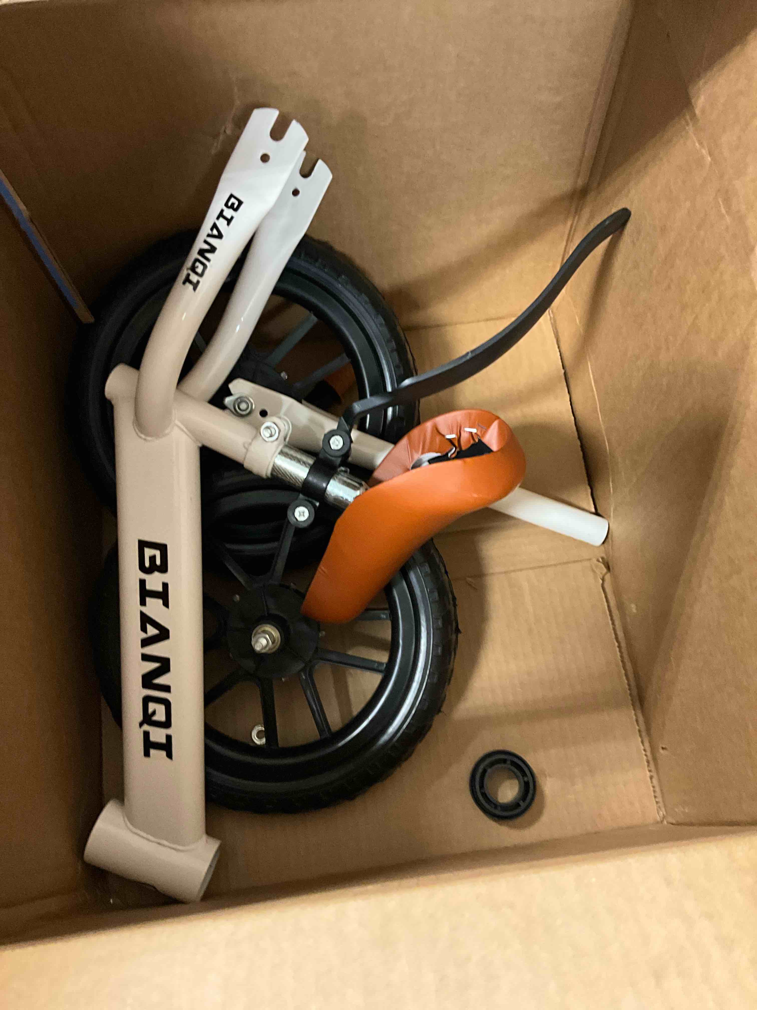 Condition photo showing Good Condition for WLRETMCI Toddler Balance Bicycle Kids Training Bike Height Adjustable Bicycle for Toddler 2-5 Years Old Kid Baby Bike, White