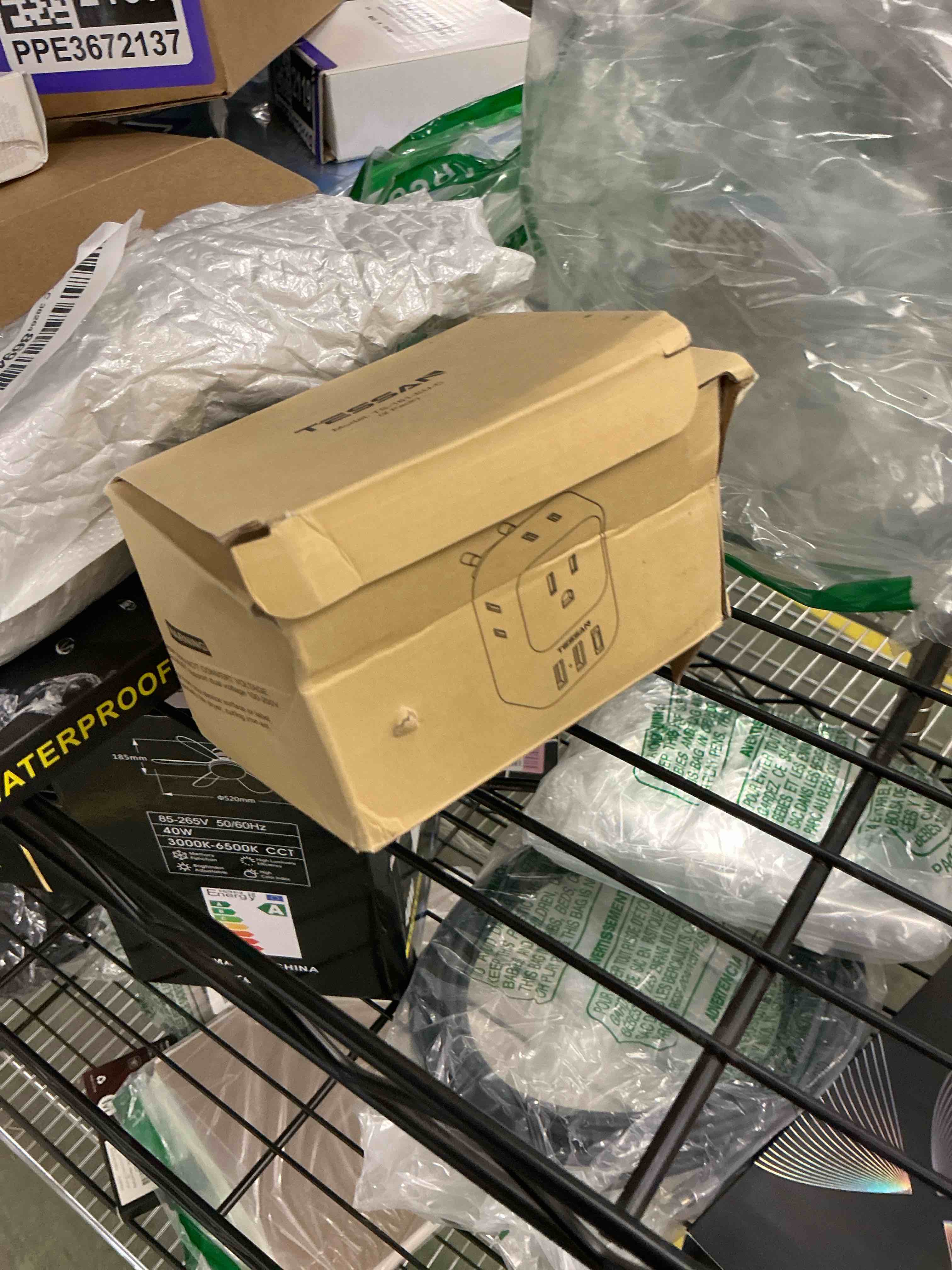 2 Pack European Plug Adapter USB C, TESSAN US to Europe Adapter 4 Outlets 3 USB Charger, Type C International Power Adaptor to Italy Spain France Portugal Iceland Germany, Europe Travel Essentials Type C-Most of Europe