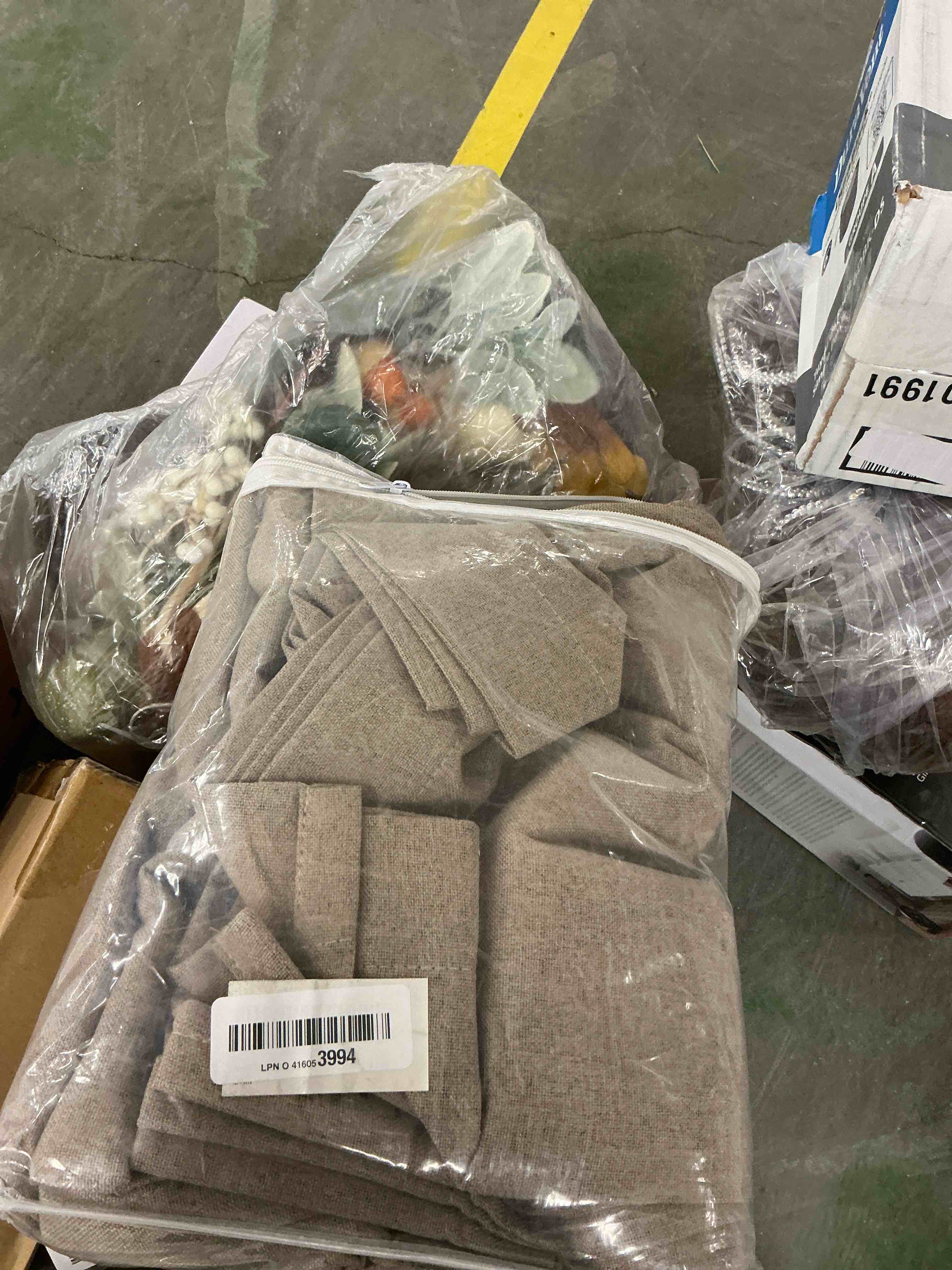 Condition photo showing Good Condition for 2 Panels Taupe Burlap Faux Linen Textured Quality Curtains -100 Percent Blackout Curtains 84 Inches Long - Shabby Chic Curtain Drapes for Modern Farmhouse (Greige,2 Panels,W 52 x L 84 Inch Length) 52"W x 84"L (Pack of 2) Taupe