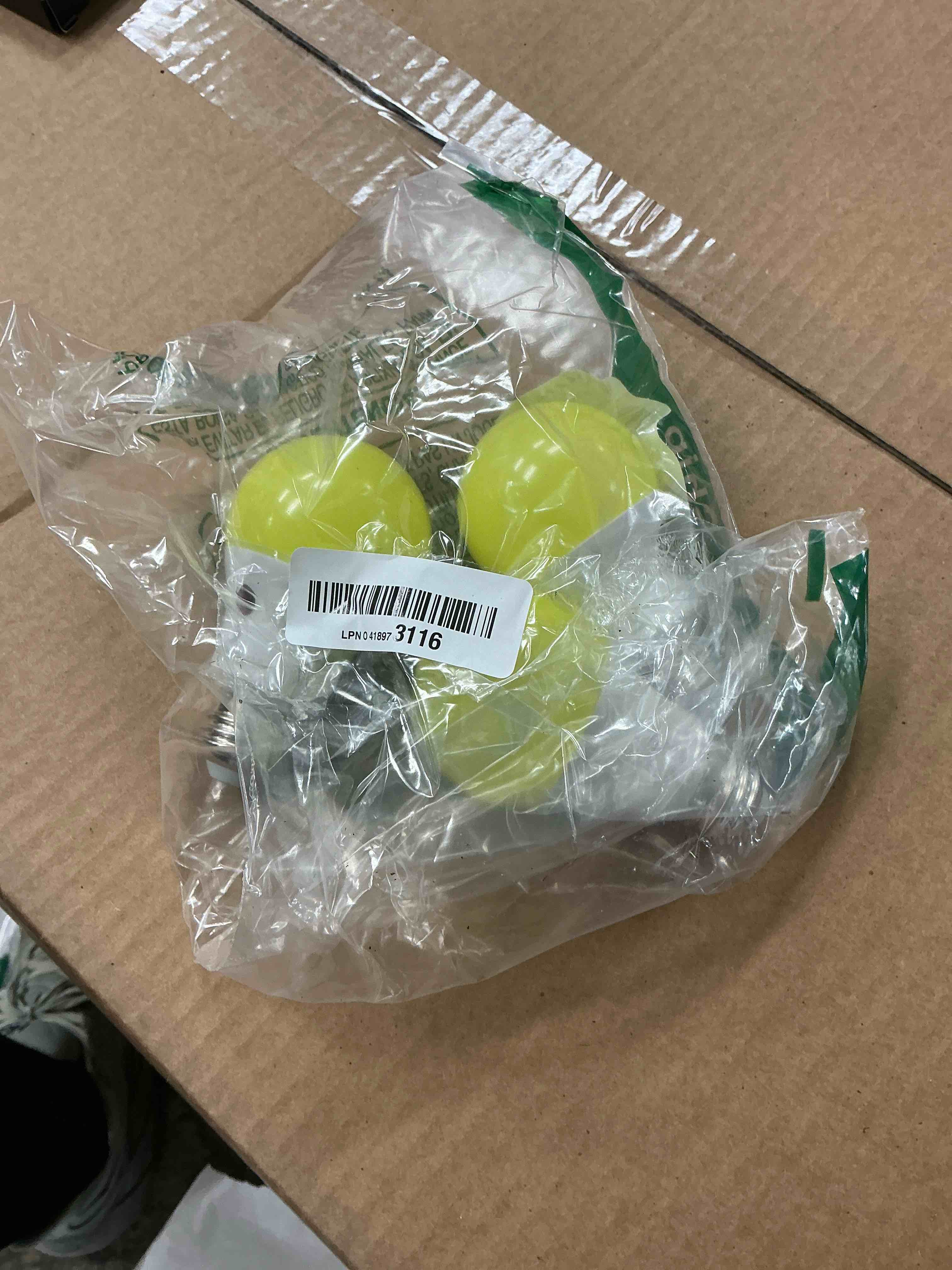 Condition photo showing Good Condition for Dusk to Dawn LED Mosquito Bulb with Dual Daylight Sensor,Bug Free & ON/Off Automatic Depends On Daylight Level,9 Watt,Edison Screw E26,Pack of 2 580nm · Bug Free Color Pack of 3