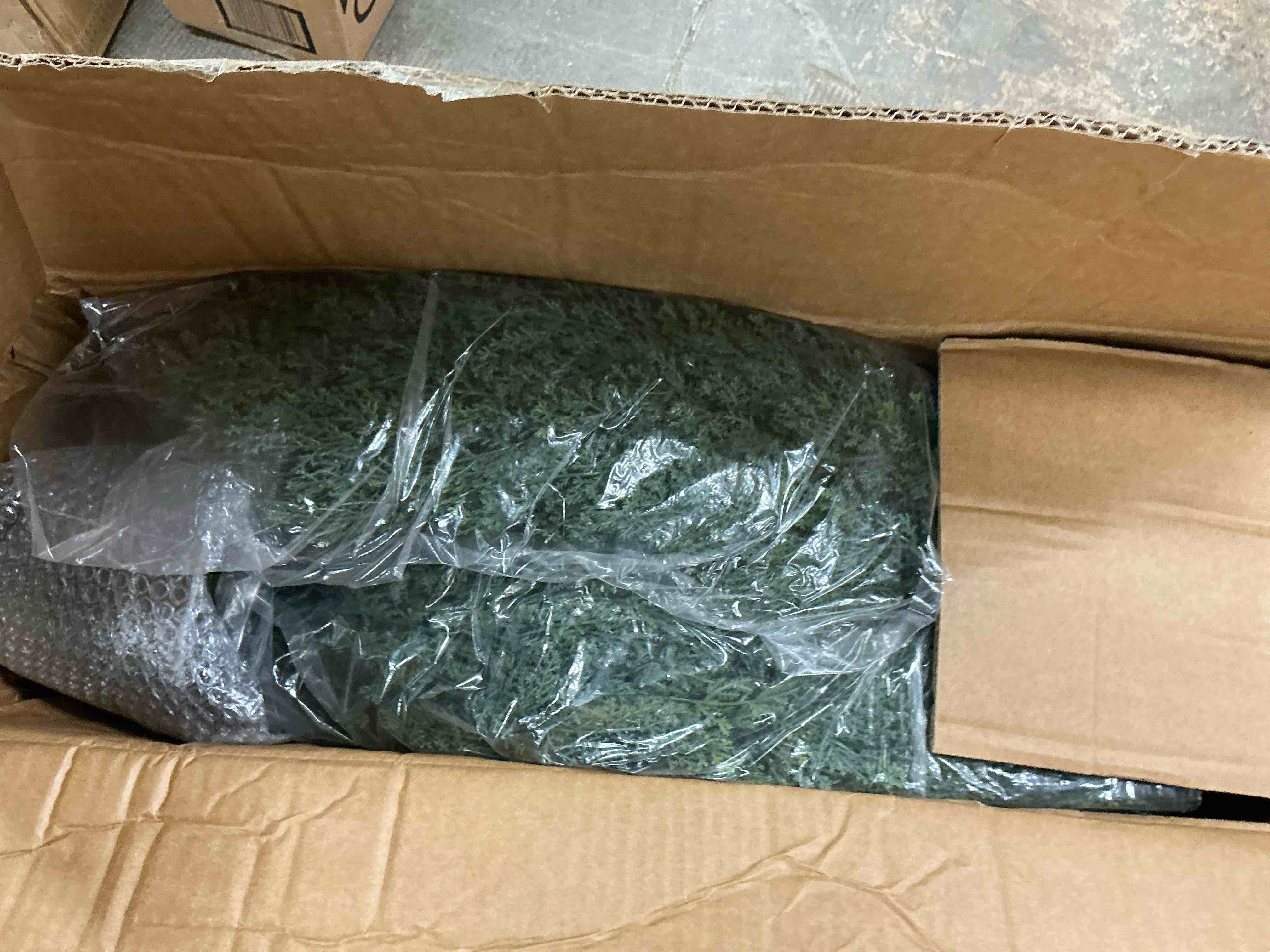 Condition photo showing New/Like New for Artificial Cedar Tree 2 Pack 3 ft Outdoor Artificial Topiary Cedar Plants Fake Tree UV Rated Potted Plants for Porch Decor Faux Pine Tree for Perfect Housewarming Gift