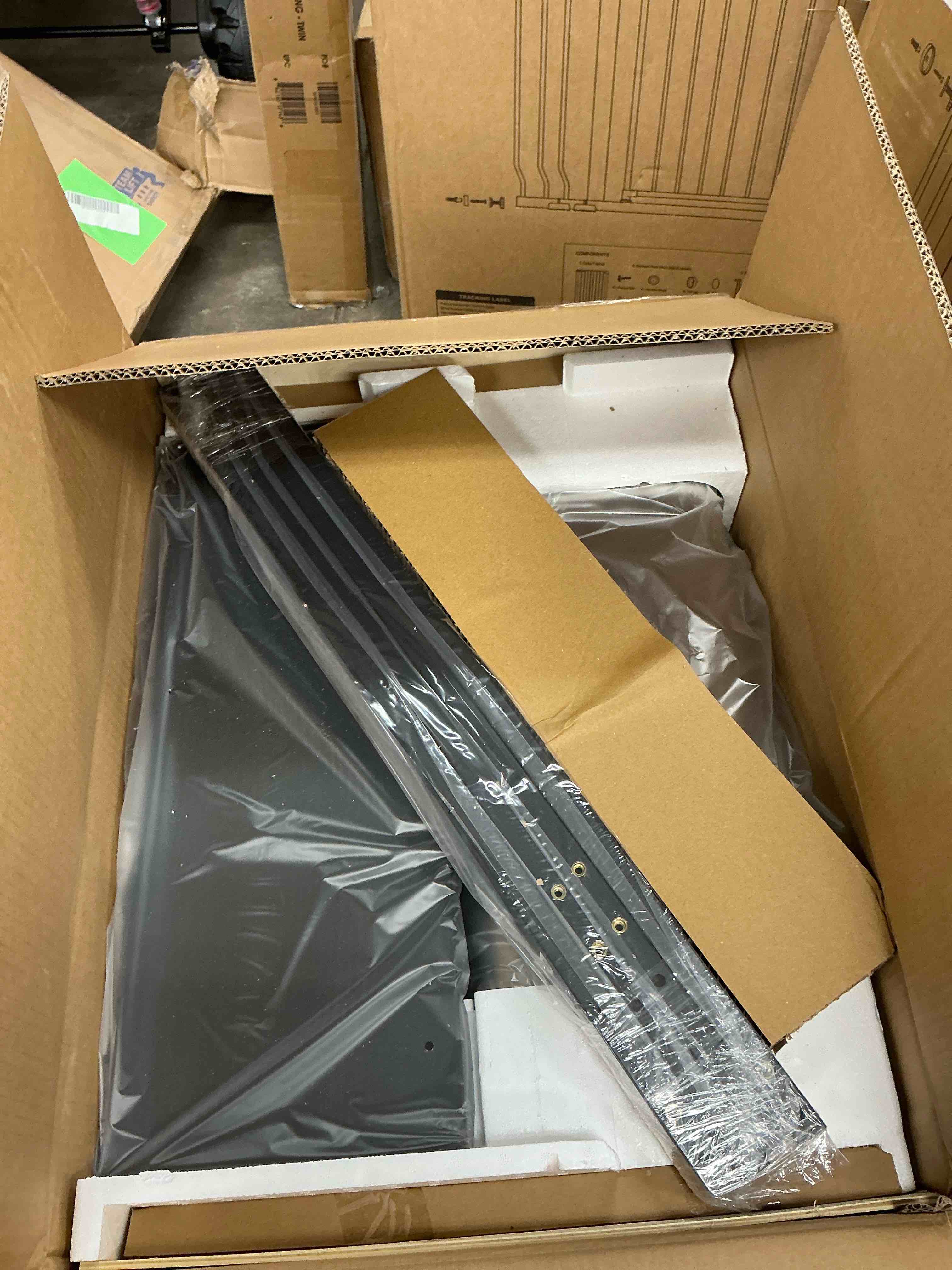 Condition photo showing New/Like New for Furnibear 4 Burner Gas Grill Side Burner, 46790 BTU Barbecue Grill Propane Stainless Steel BBQ Grill with Porcelain-Enameled Cast Iron Grates for Outdoor Cooking