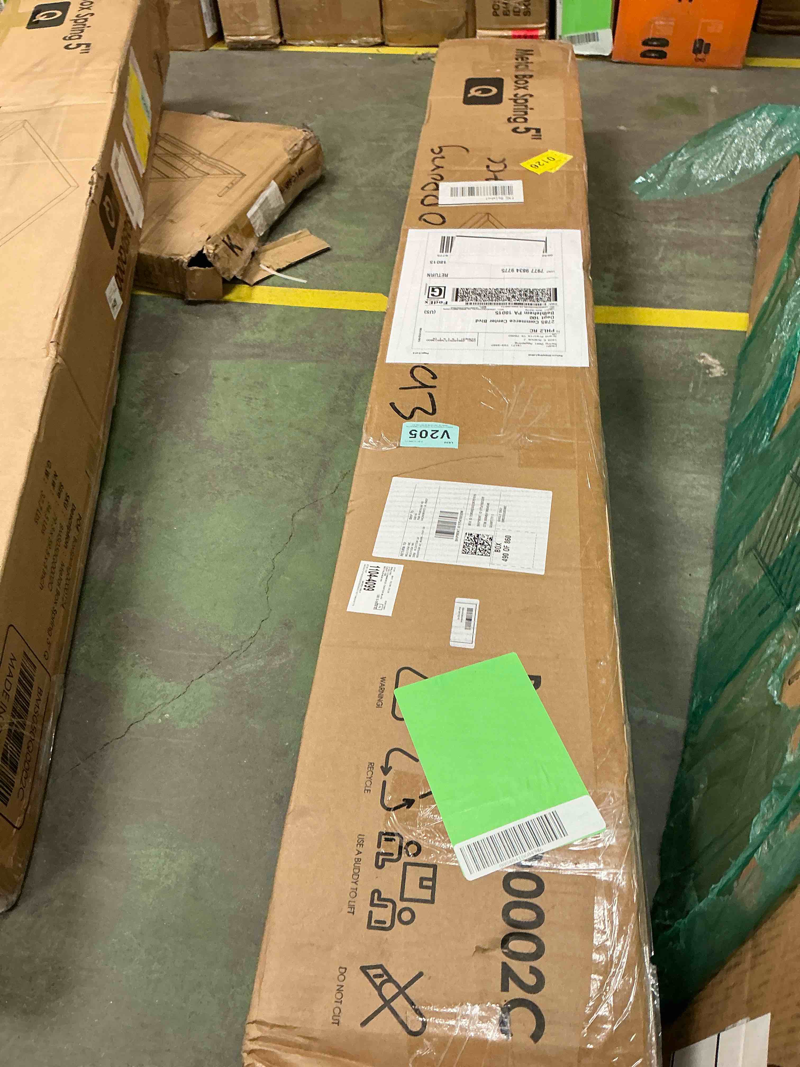 Condition photo showing New/Like New for EGOHOME 5 inch Queen Size Metal Box Spring, Easy Assembly Mattress Foundation