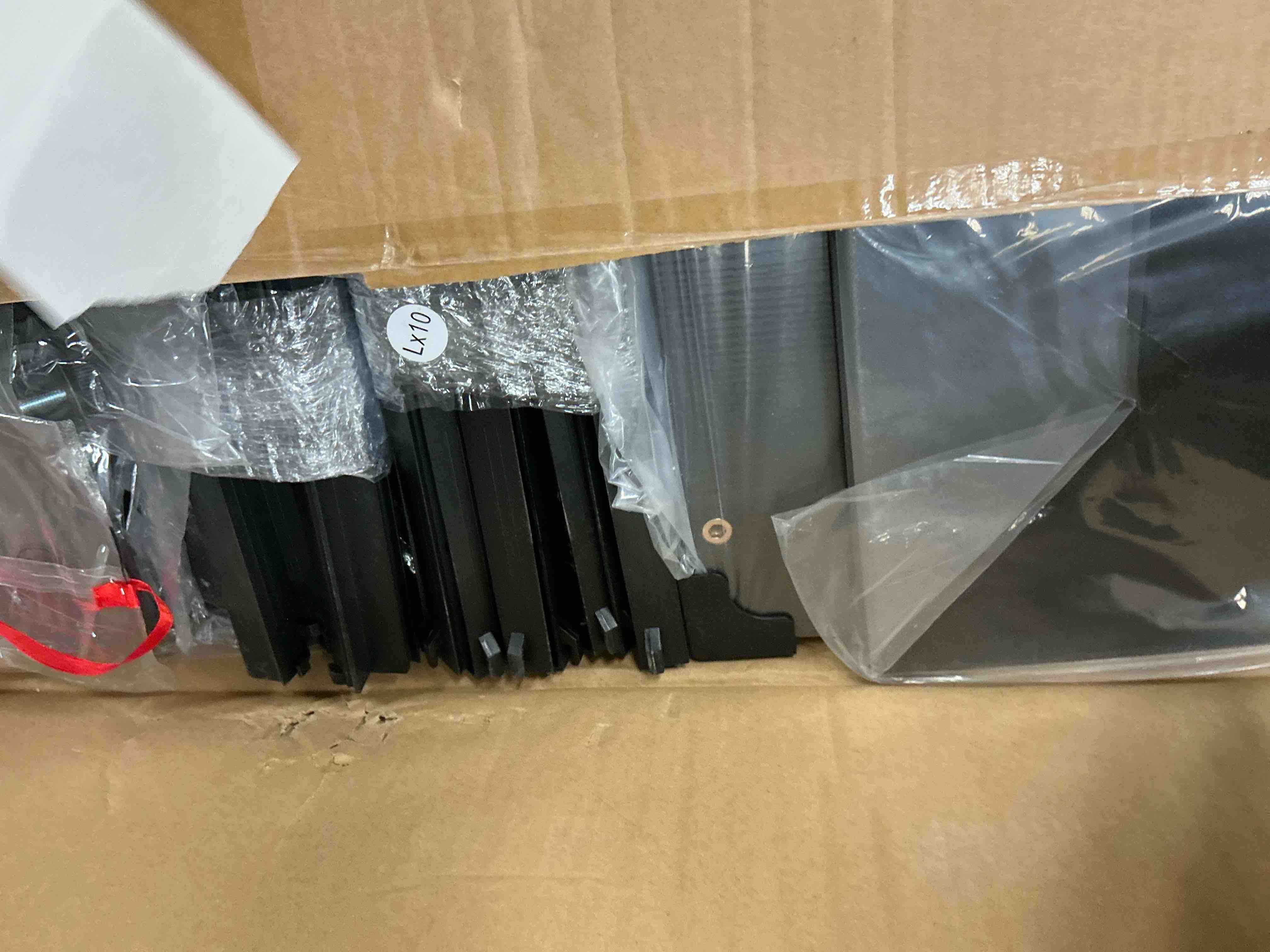 Condition photo showing New/Like New for CONCETTA 10-Drawer Fabric Storage Cabinet for Adults, Organizer Furniture for Living Room, Office, Kitchen, Hallway, Black