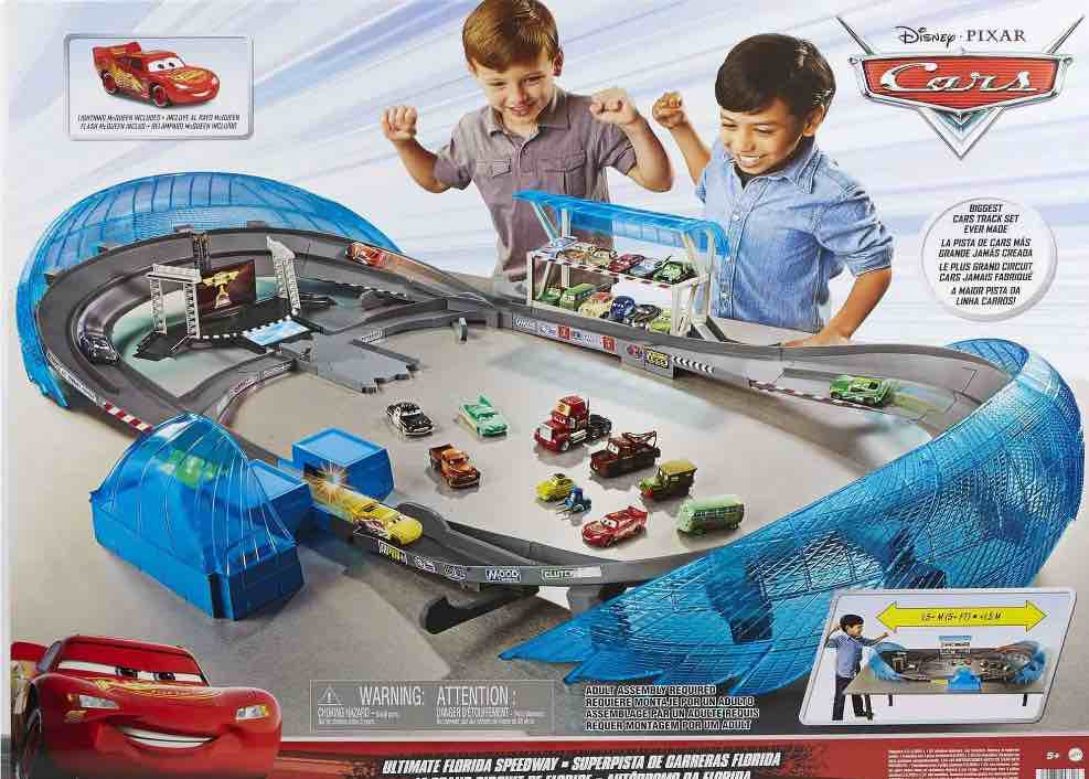 disney pixar cars ultimate florida speedway trackset