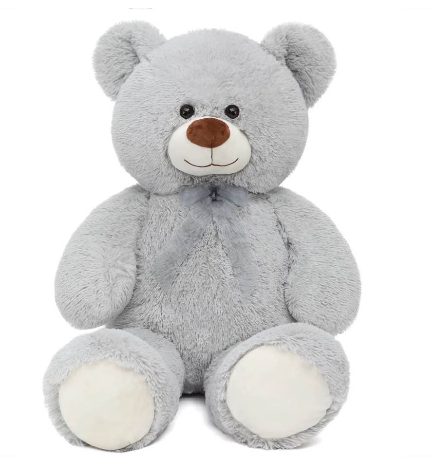 morismos giant teddy bear 35.4'' giant stuffed animal big bear plush toy