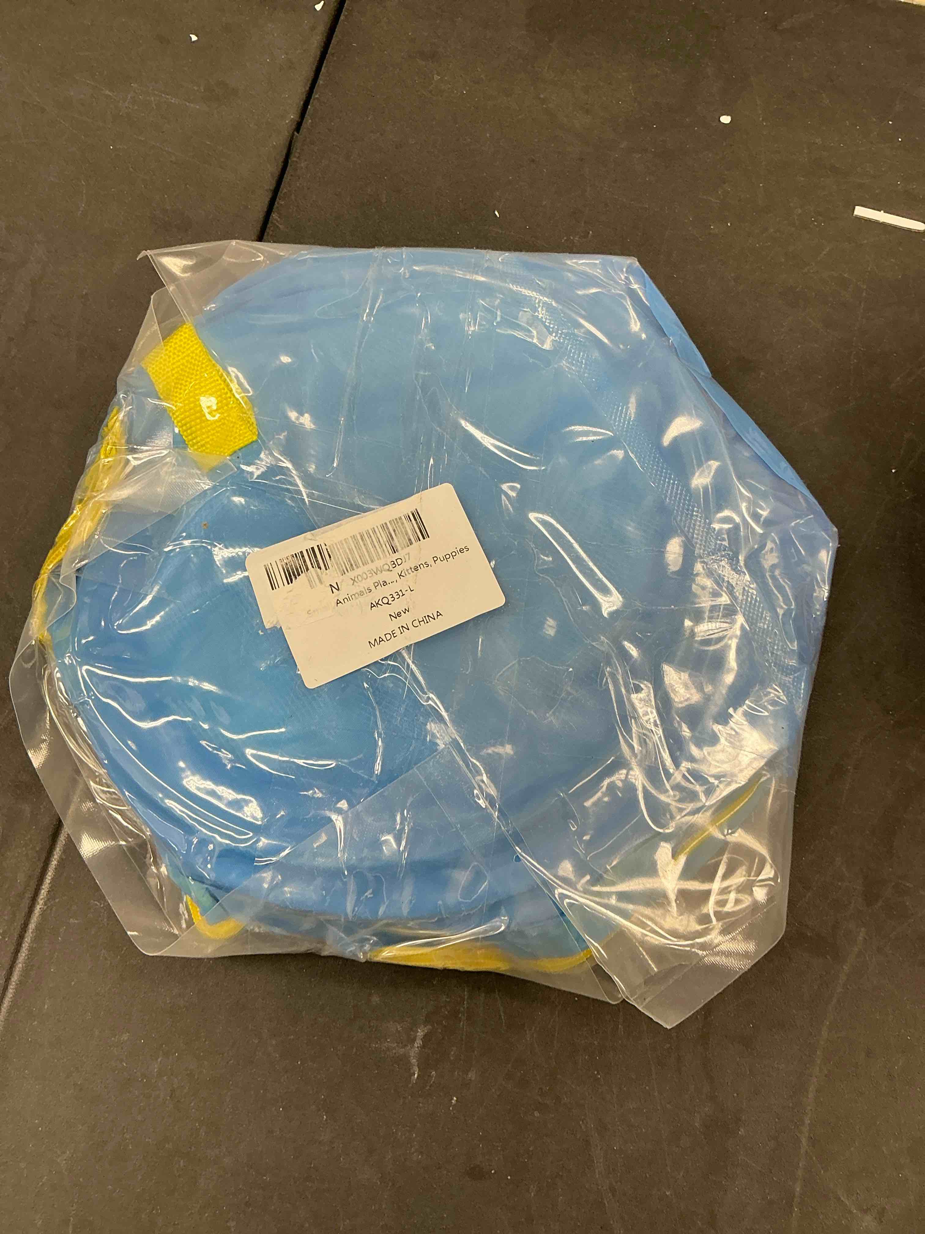 Condition photo showing New/Like New for Small Animals Playpen, Portable Pop-up Open Interactive Pet Tent, Indoor Outdoor Fence for Rabbits, Guinea Pig, Hamster, Chinchillas, Kittens, Puppies Blue