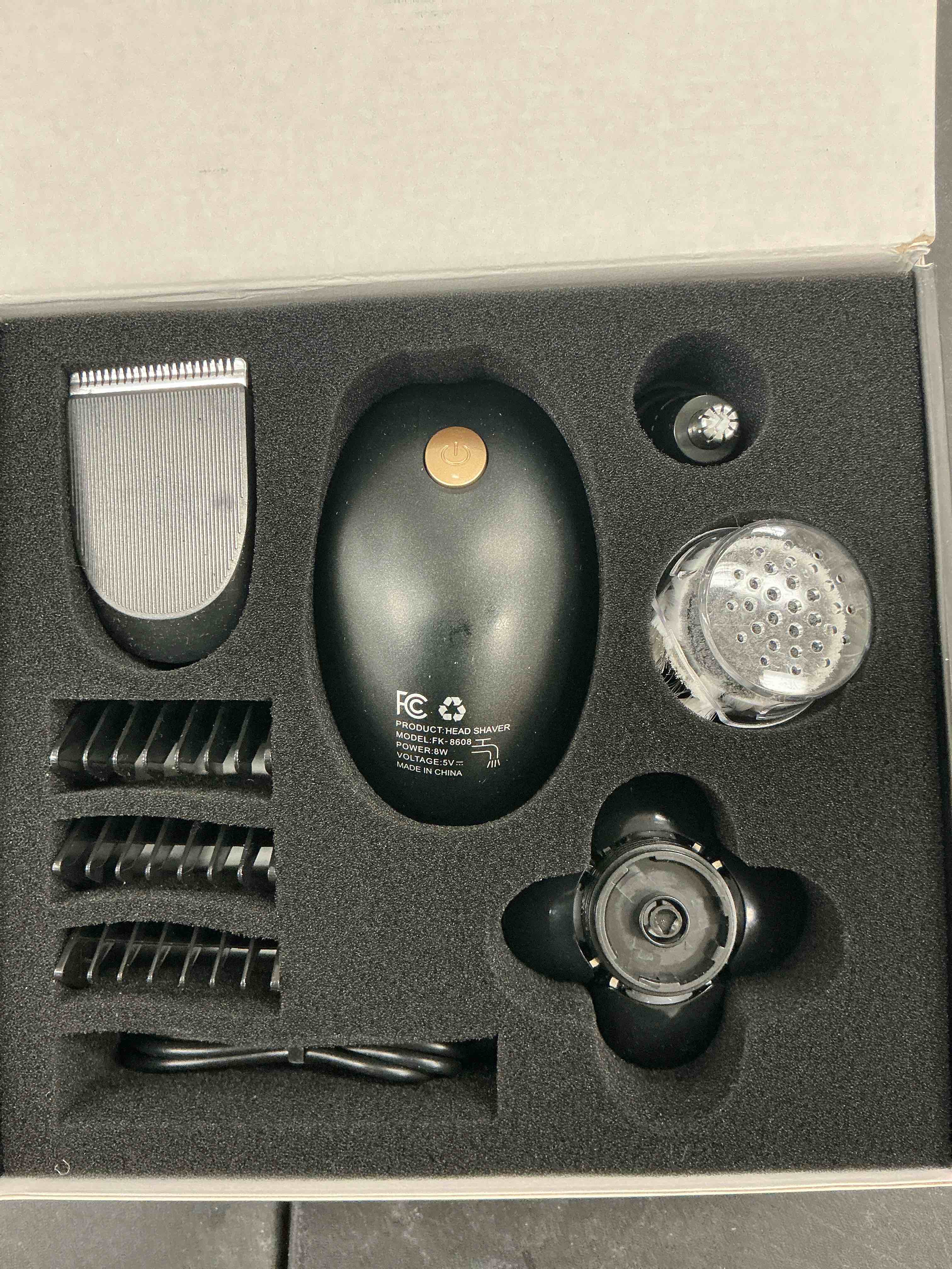 Condition photo showing Good Condition for Electric Razors for Women, 5-in-1 Rechargeable Body Shaver - Waterproof Wet Dry Hair Remover - Trimmer for Lady Face Underarms Legs