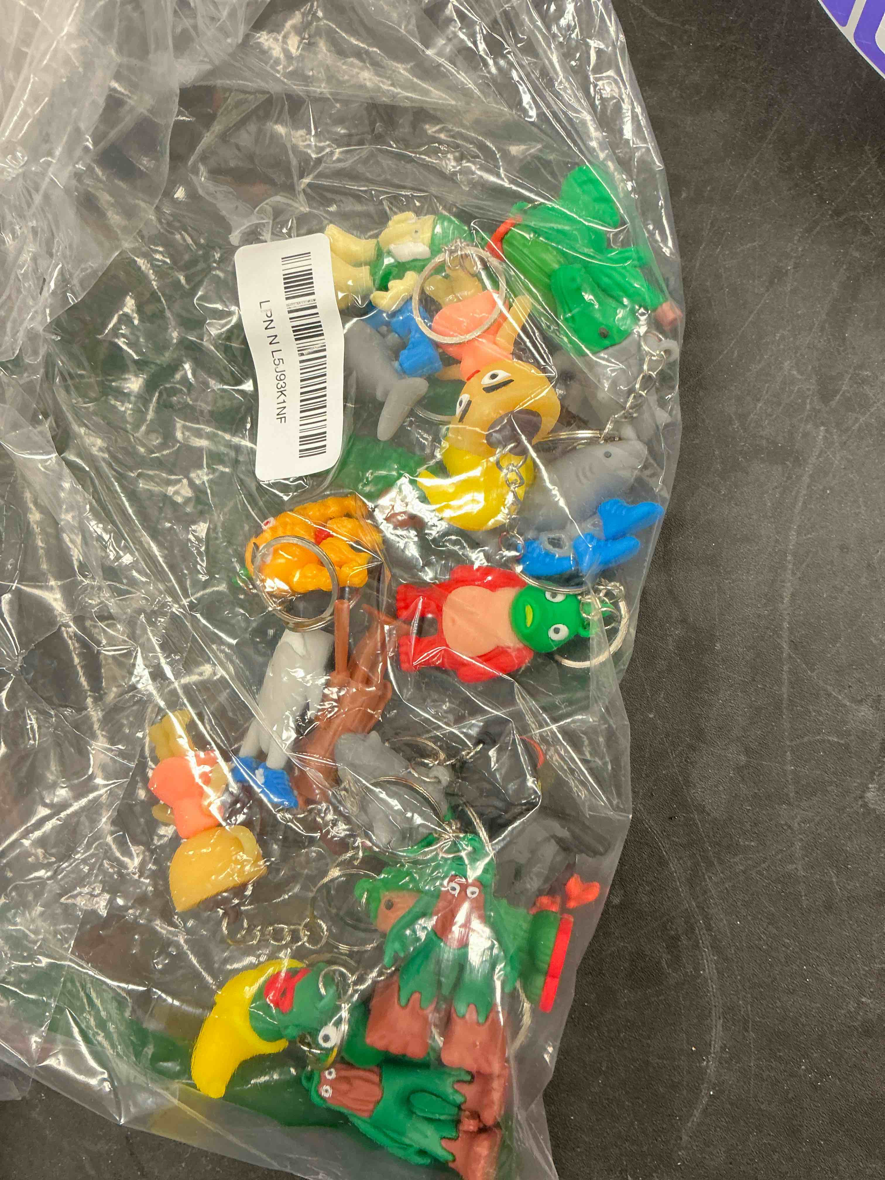 Condition photo showing Good Condition for Brainrot Toys Italian Memes Keychain Tung Tung Tung Sahur Keychain Tralalero Tralala Toys Figurine Gift for Halloween Christmas Birthday
