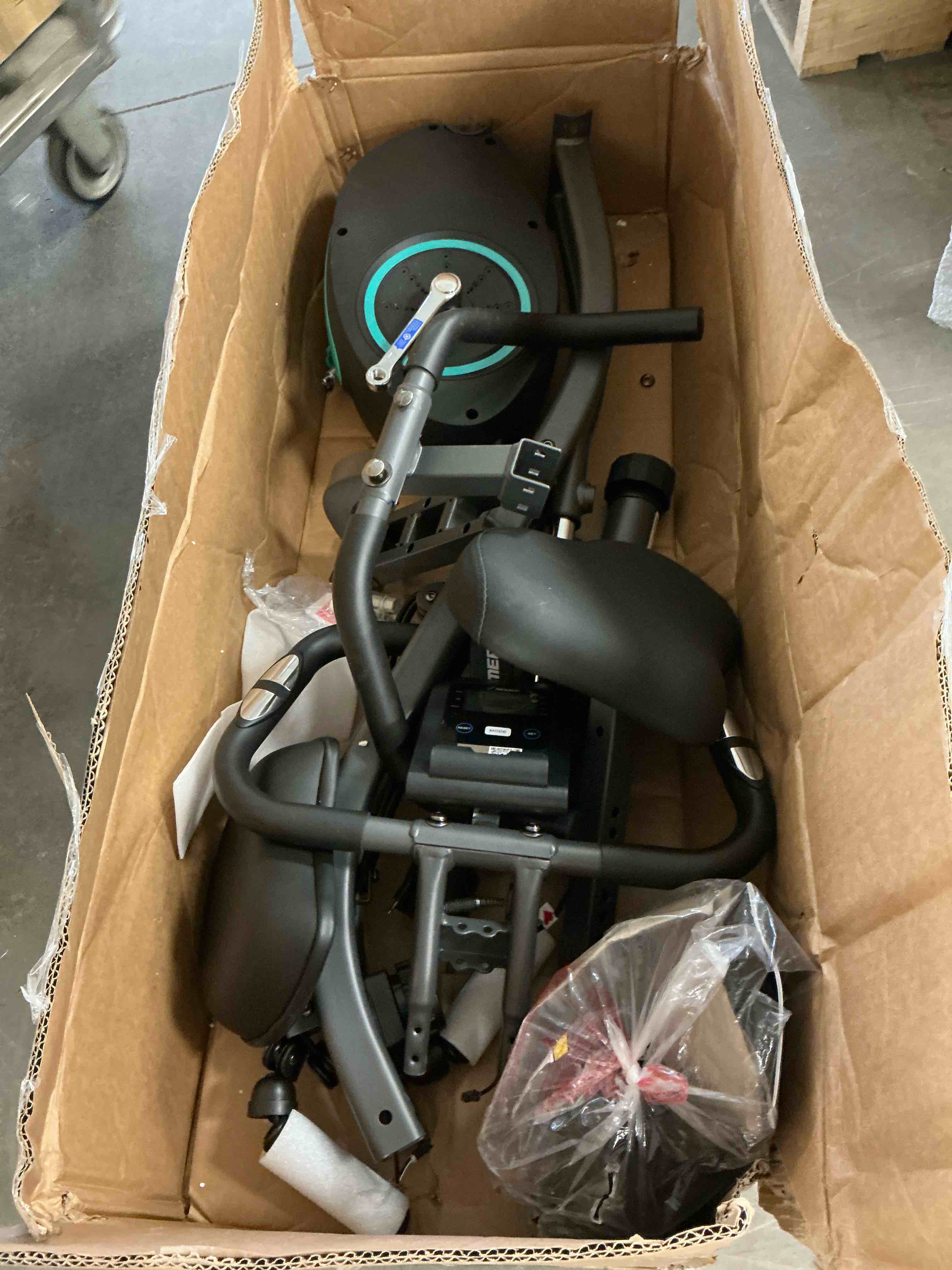 Condition photo showing Good Condition for MERACH Folding Exercise Bike, 4 in 1 Magnetic Upright Bike with 16 Levels of Resistance for Home Indoor Cardio Workout Max Weight 300 lbs