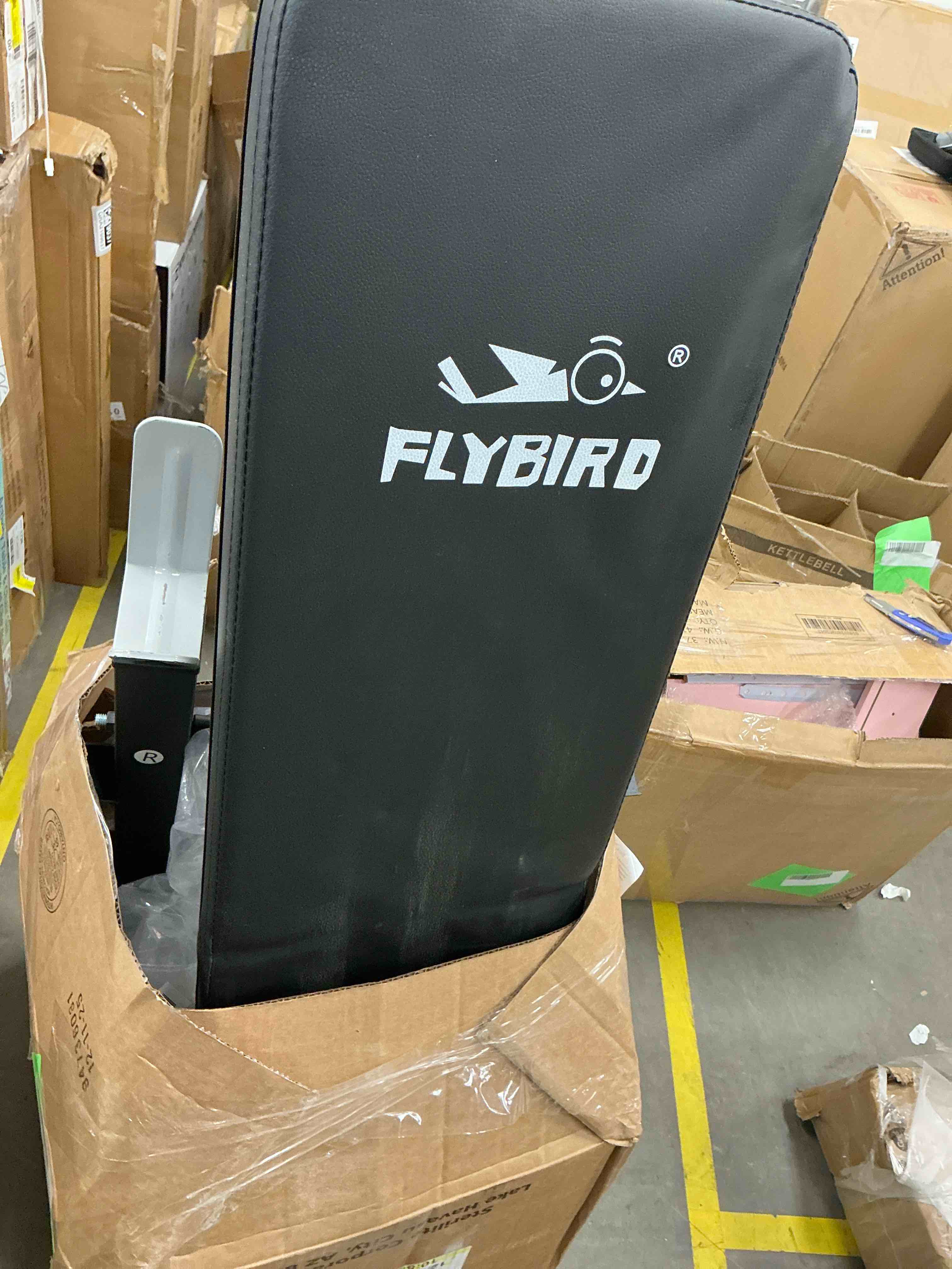 Condition photo showing Good Condition for Flybird Standard Weight Bench with Preacher Curl, Leg Developer, Chest & Shoulder Rack