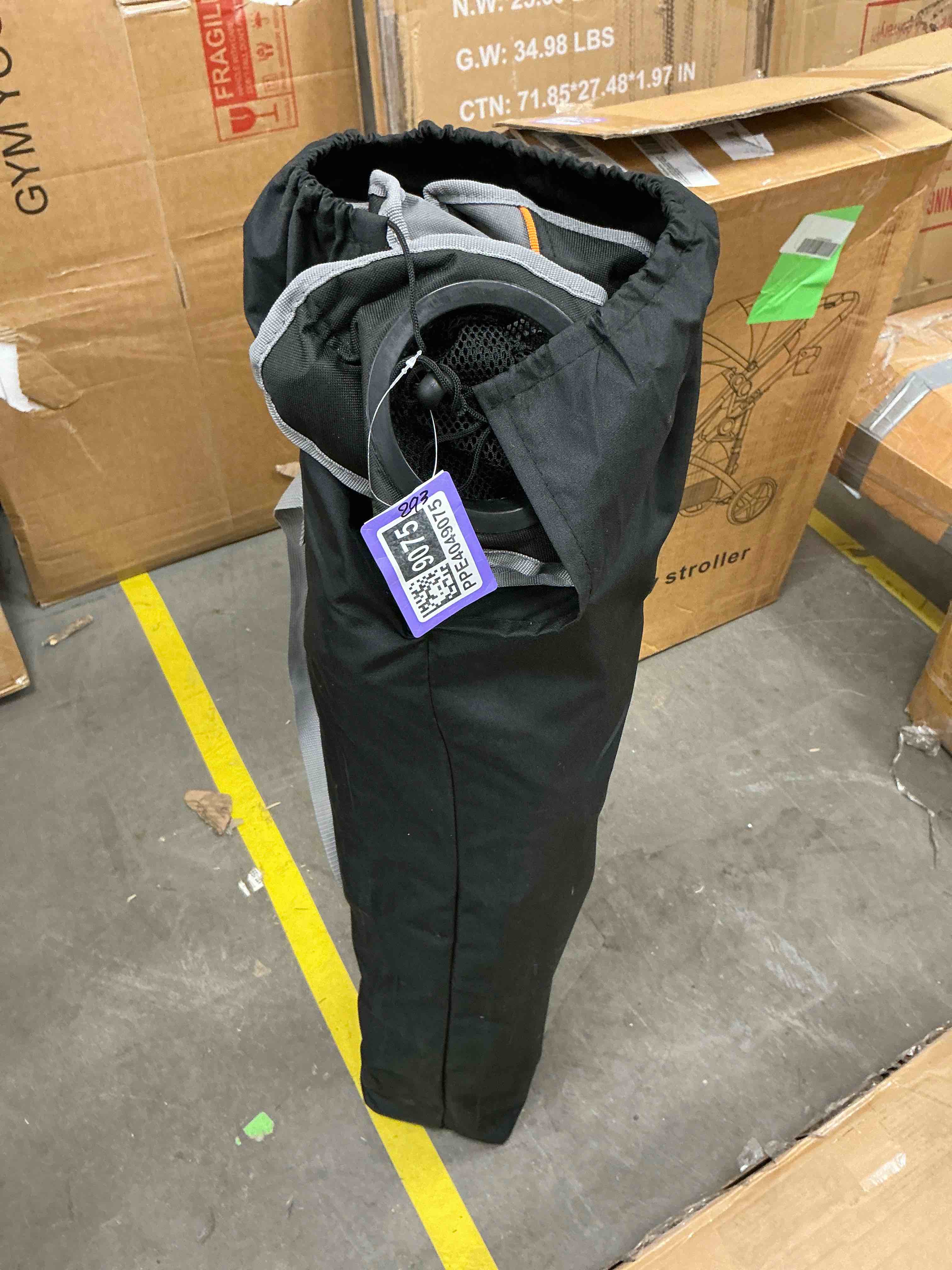 Condition photo showing Good Condition for EDX Oversized Camping Folding Chair, Heavy Duty Padded Chair with Cup Holder Storage and Cooler Bag, 5000 LBS Steel Frame, Portable for Outdoor,Black Gray