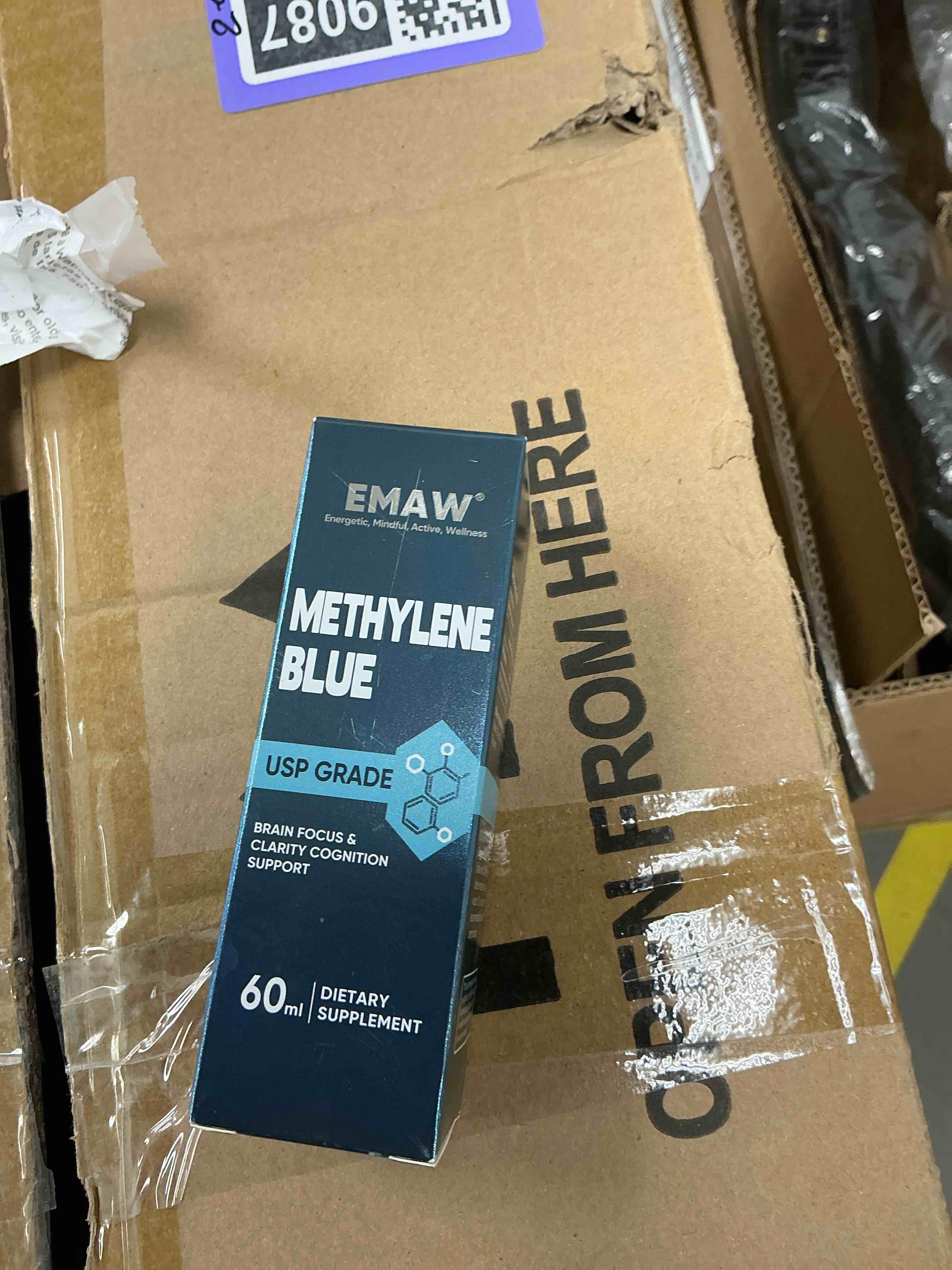 Condition photo showing New/Like New for Methylene Blue Pharmaceutical Grade, Methylene Blue for Humans, 2FLOZ EXP 2028-07-03