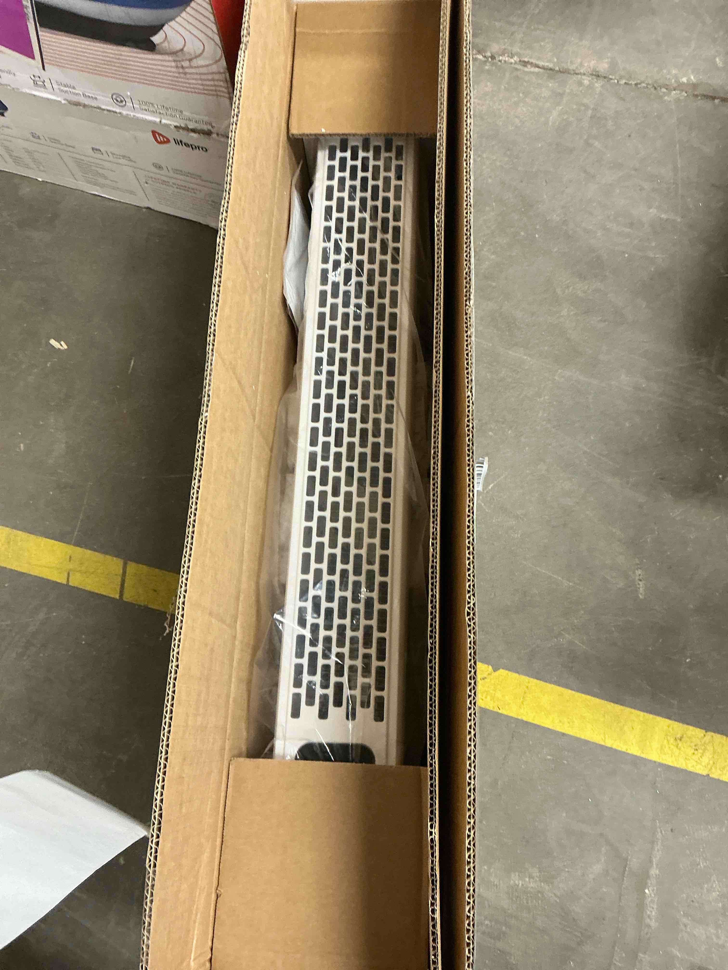 Condition photo showing New/Like New for Ktaxon 32  Baseboard Heater  1500W Electric Baseboard Space Heater with 3 Heat Settings  Remote Control  Built-in Humidifier  12H Timer  Tip-Over Switch  for Indoor Bedroom Office Home  White