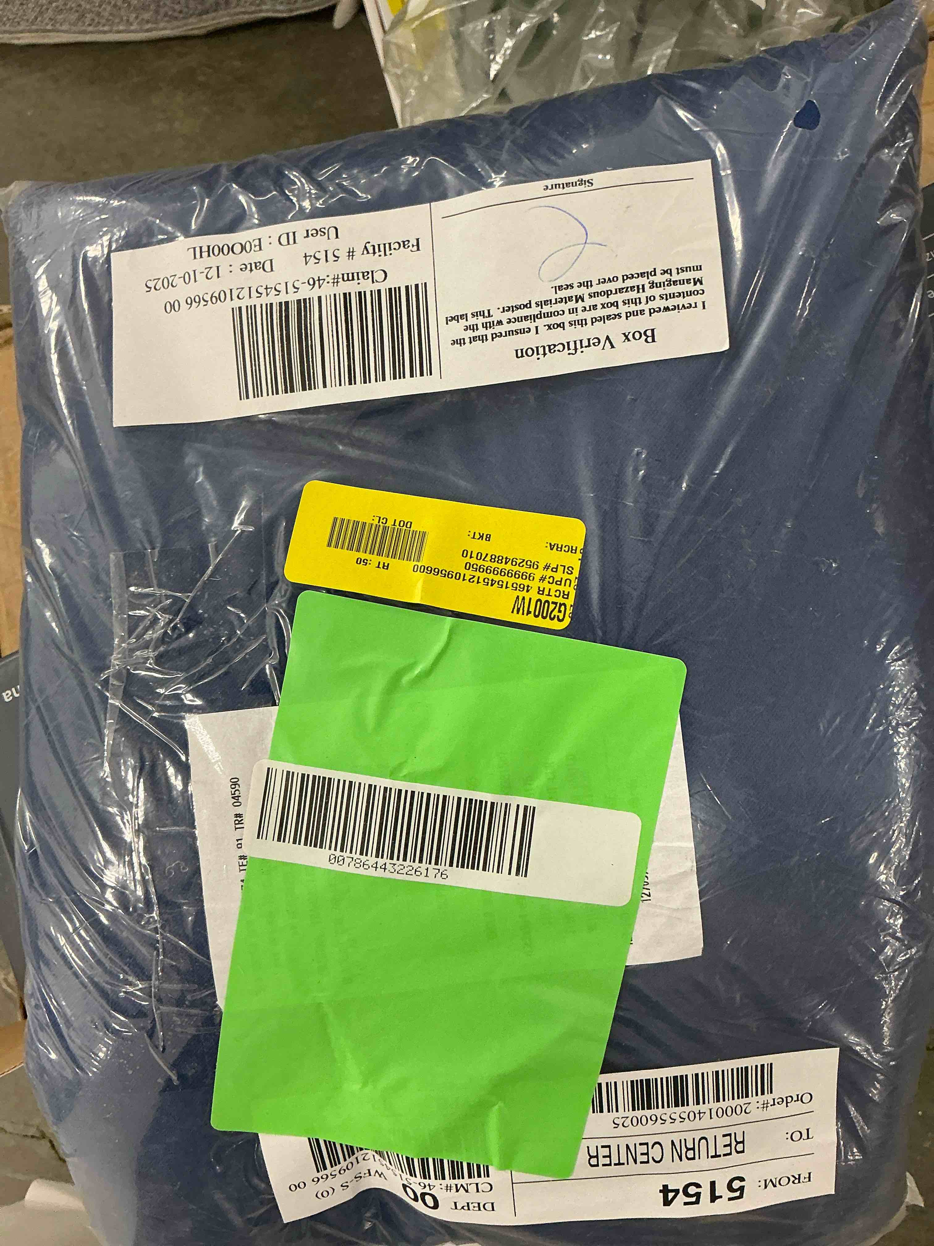 Condition photo showing New/Like New for Blackout Curtains 52 x 96 inch Blackout Curtains Set of 2 Panels Thermal Insulated Room Darkening Curtains for Bedroom Privacy Protection & Noise Reducing Navy Blue
