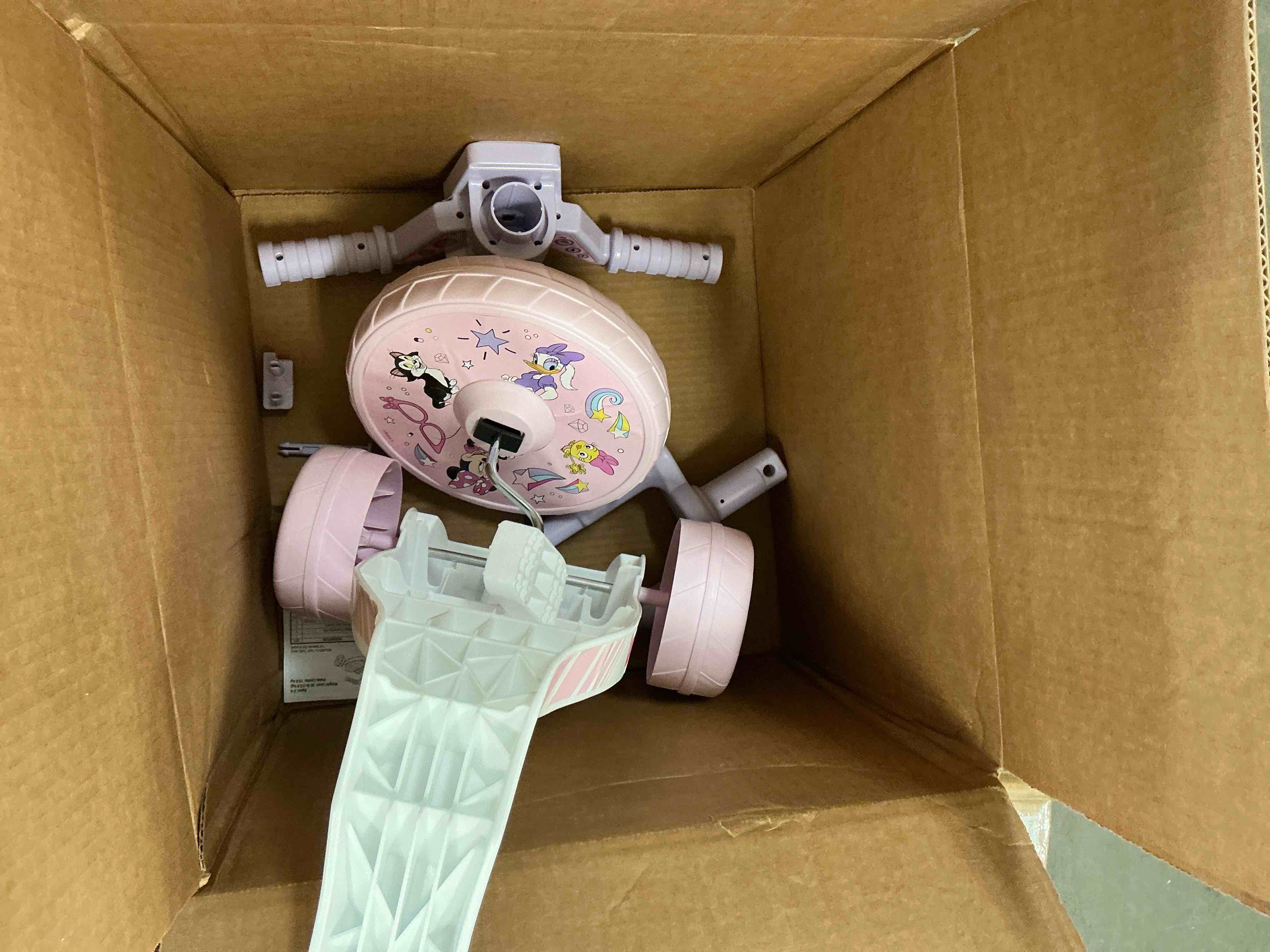 Condition photo showing Good Condition for Minnie Mouse 10" Fly Wheel Kids' Tricycle with Electronic Sound - Pink/Purple