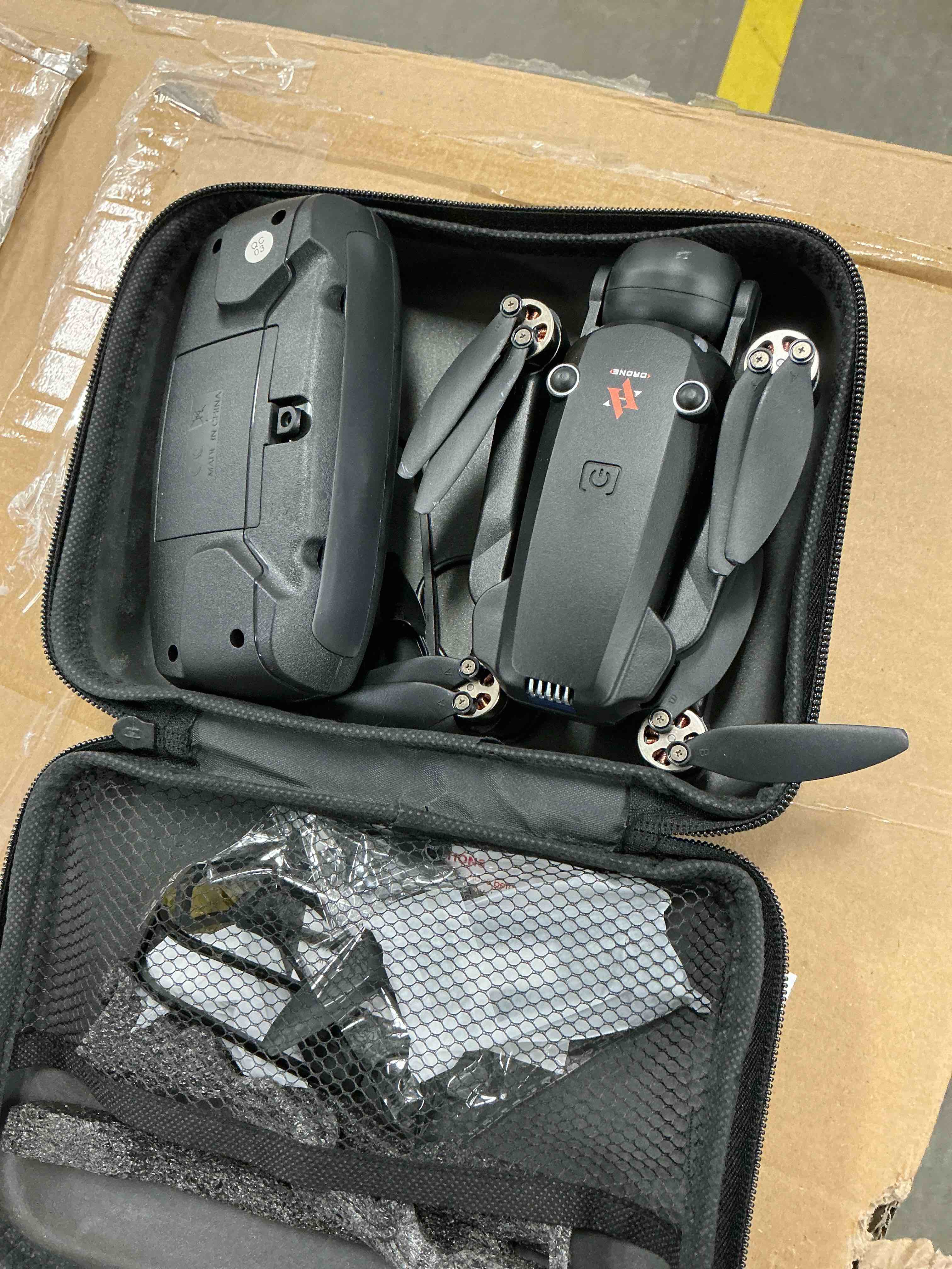 Condition photo showing Good Condition for Drones for Kids with 1080P HD Camera, Foldable Wefone H21 with Brushless Motor and Optical Flow Hover, 2 Batteries, Black