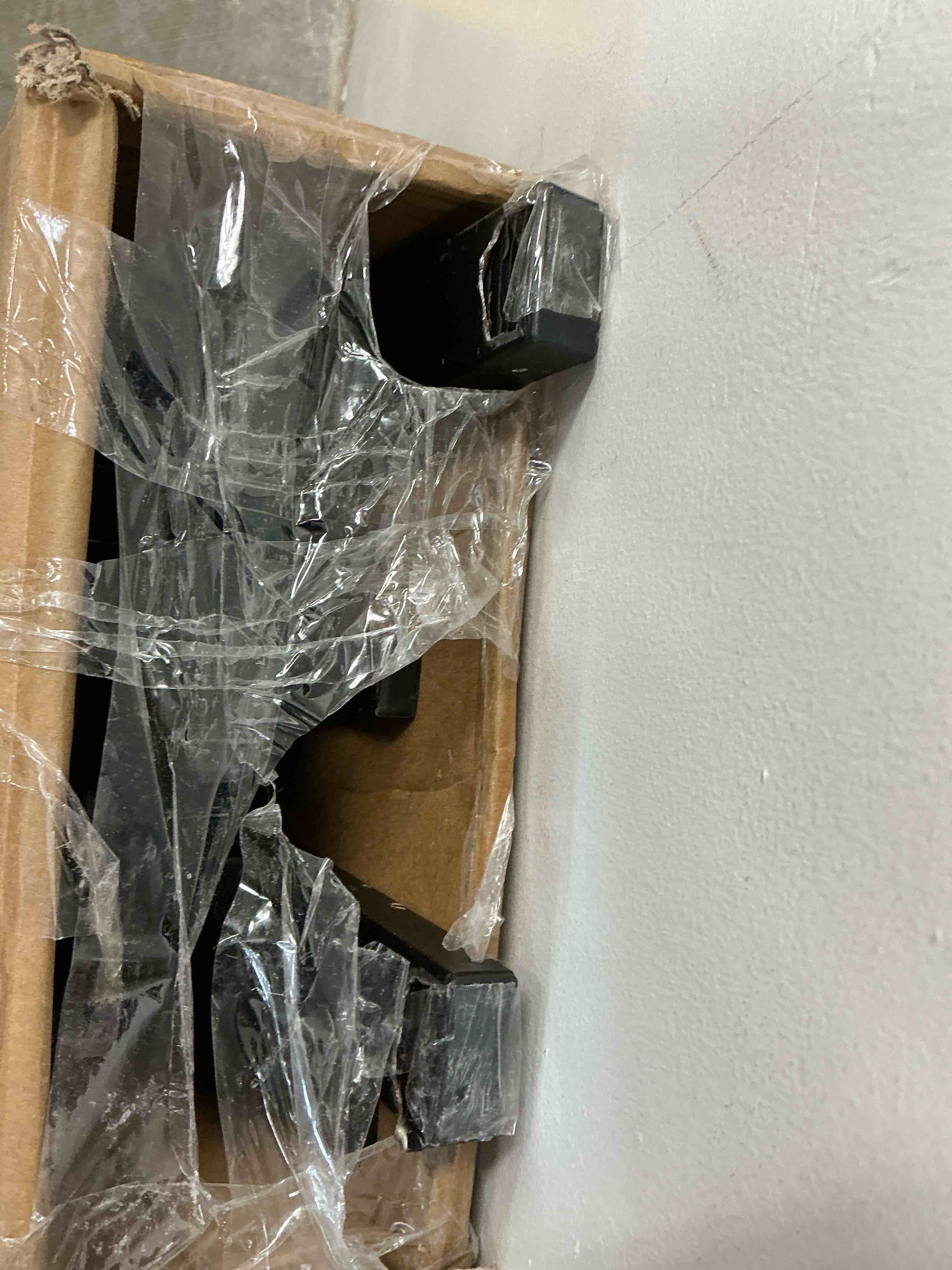 Condition photo showing Good Condition for Capri King Bed Frame, 18 inch High Metal Platform Bed Frame, 2200 LBS Weight Capacity, Heavy Duty, Noise Free, Easy Assembly, Black