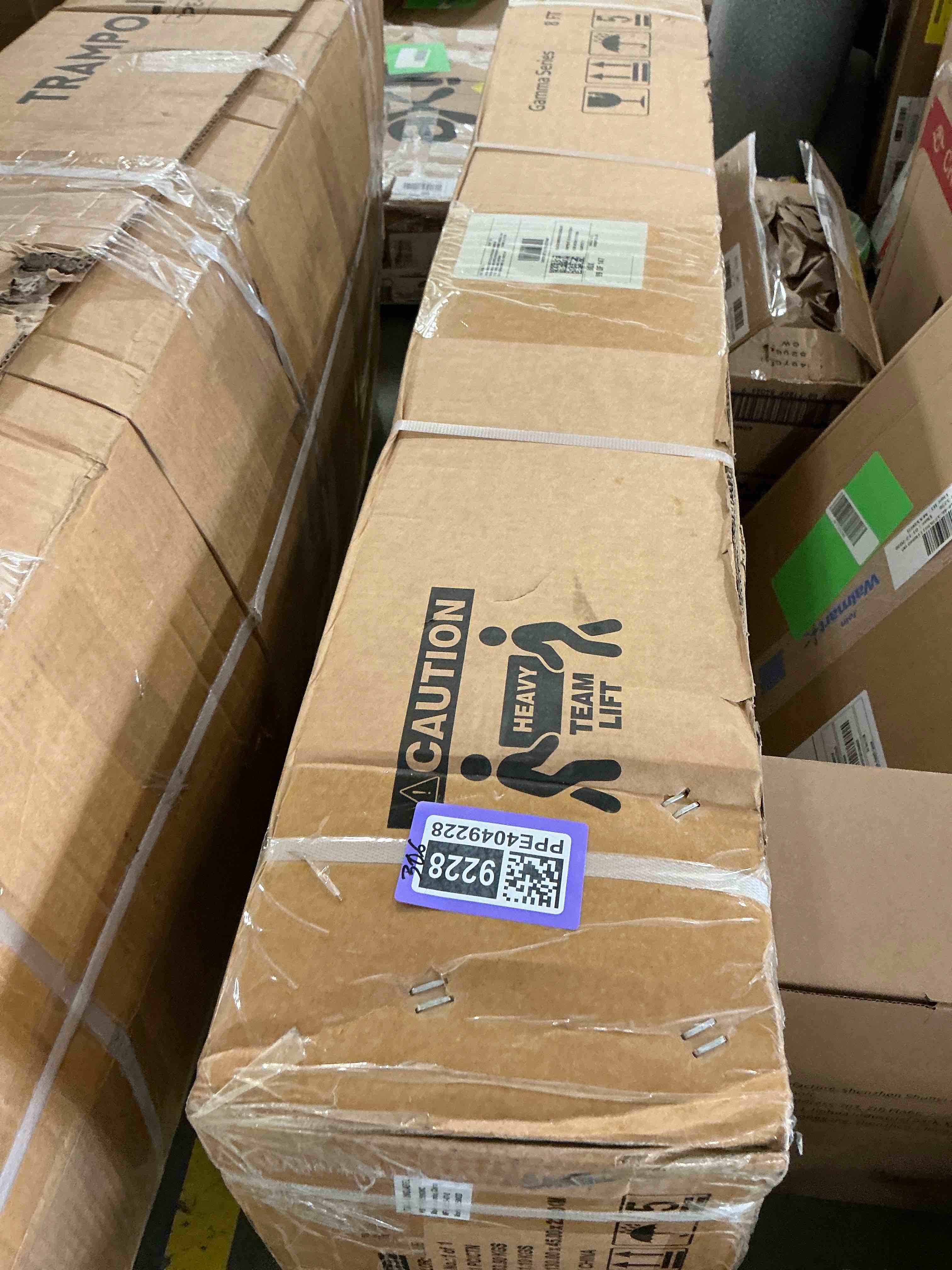 Condition photo showing New/Like New for YORIN Trampoline for 2-3 Kids, 8FT 10FT 14FT 12FT Trampoline for Adults with Enclosure Net, Ladder, Light, 800LBS Weight Capacity Outdoor Round Recreational Trampoline, Heavy Duty Trampoline