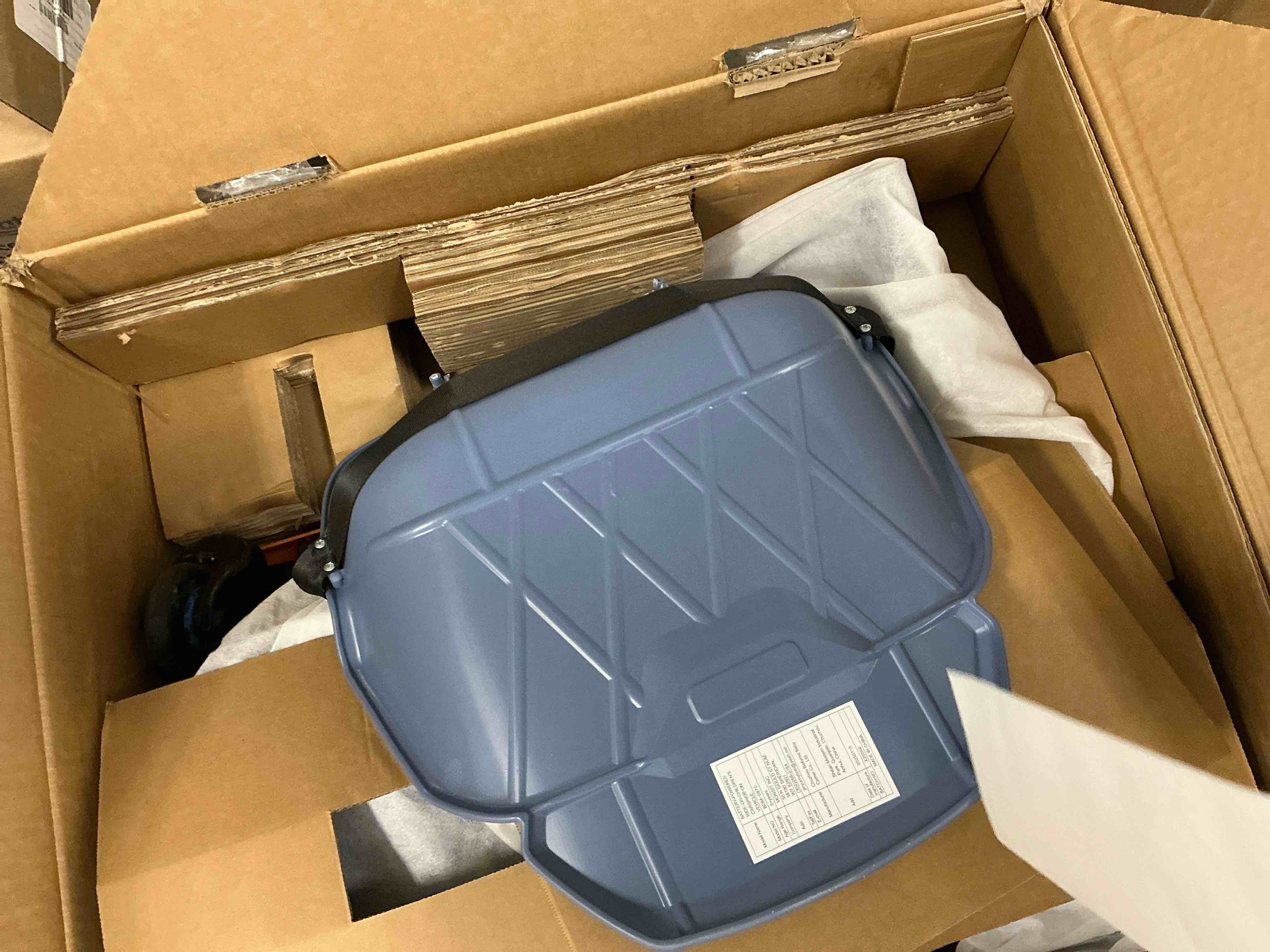 Condition photo showing New/Like New for McLaren Licensed 24V Ride on Toys,Drift Kart for Kids, 6.5 MPH Max,360° Spin Electric Go Kart for Kids, 3 Adjustable Seat, Music, Bluetooth,Orange