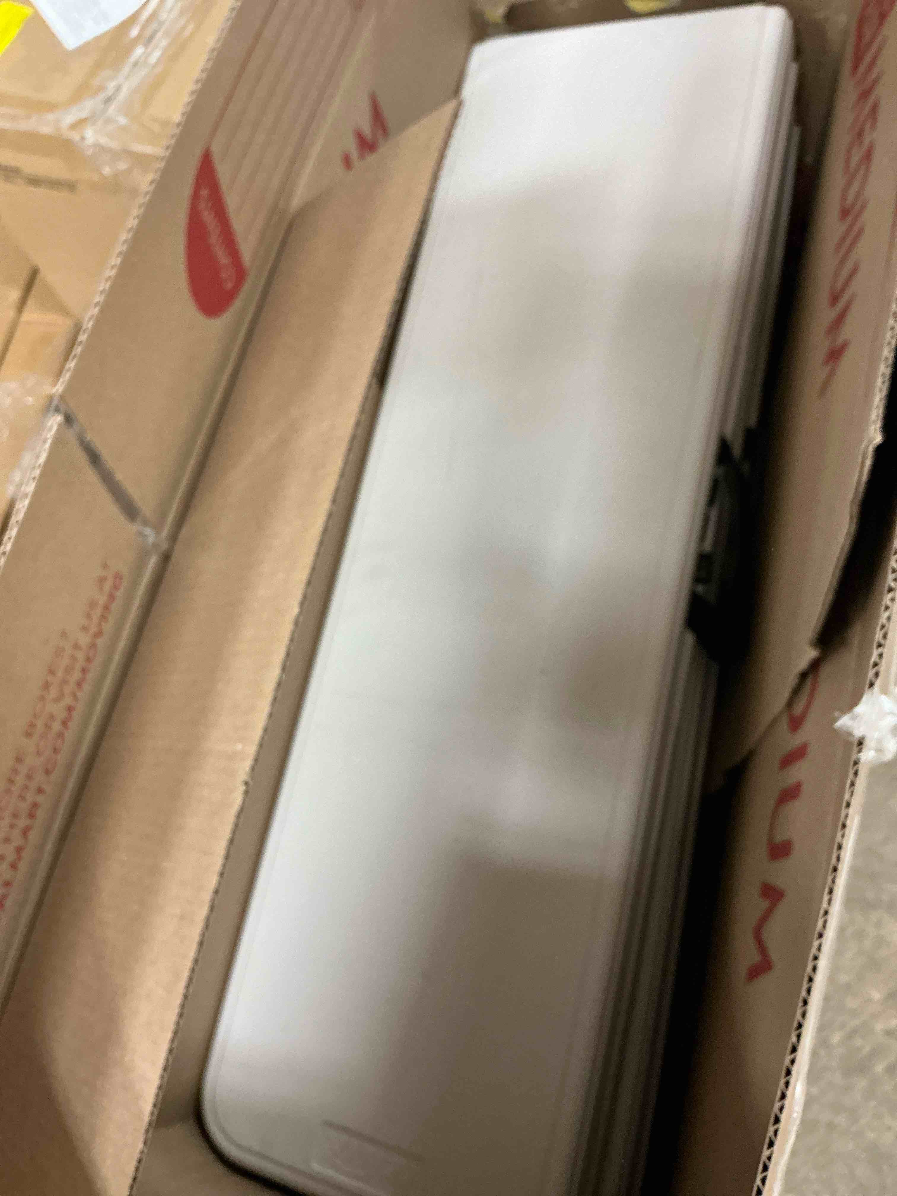 Condition photo showing Good Condition for Ktaxon 2Pcs 6' Portable Folding Bench, Perfect for Outdoor Party, Picnic, Camping, Wedding etc., Plastic Folding Bench for Outdoor and Indoor, White