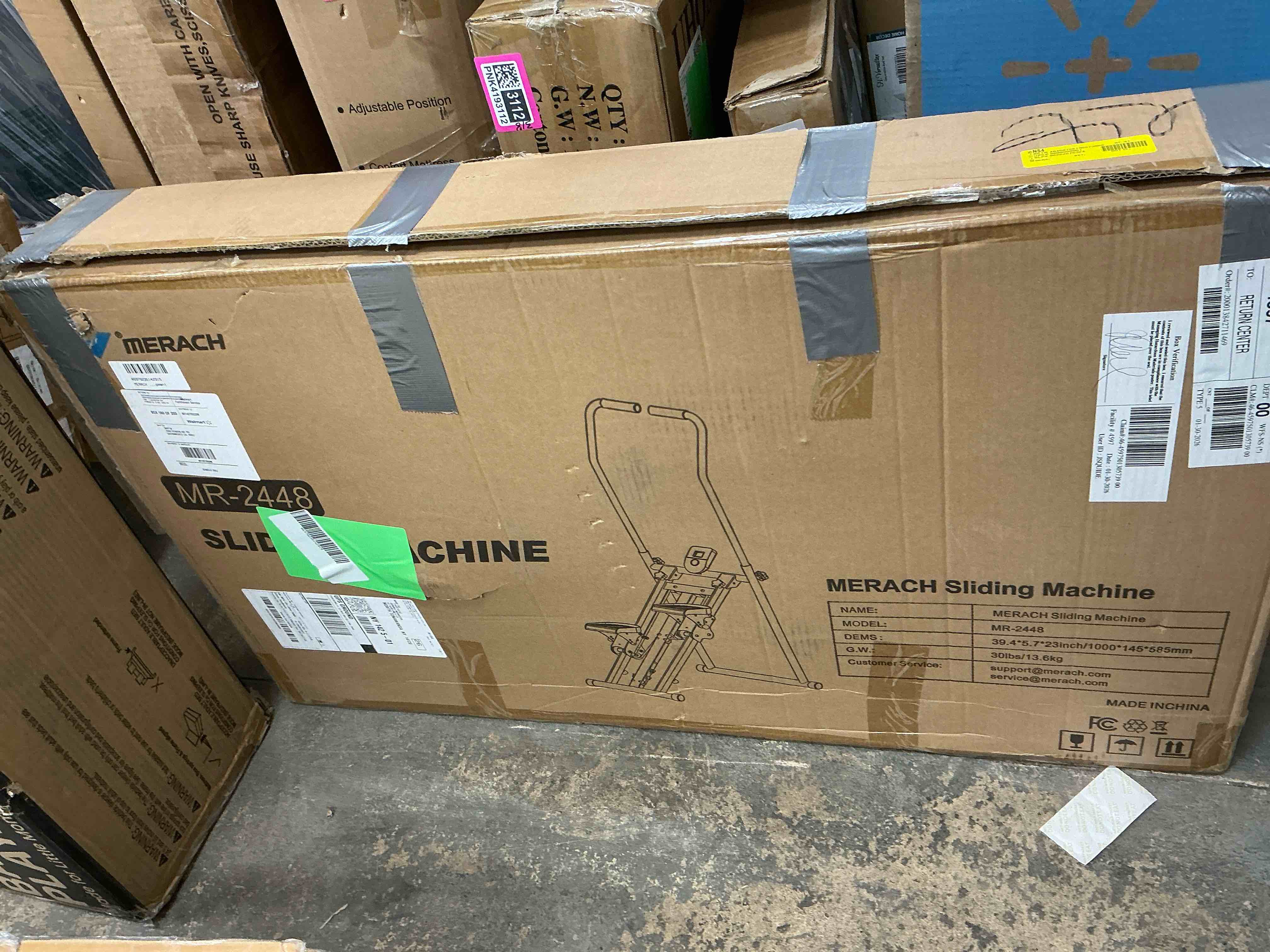 Condition photo showing New/Like New for MERACH Stair Stepper 3 Levels Resistance Adjustable Vertical Climber Machine Compact Foldable Full-Body Workout Stepper Home Cardio Exercise Equipmen