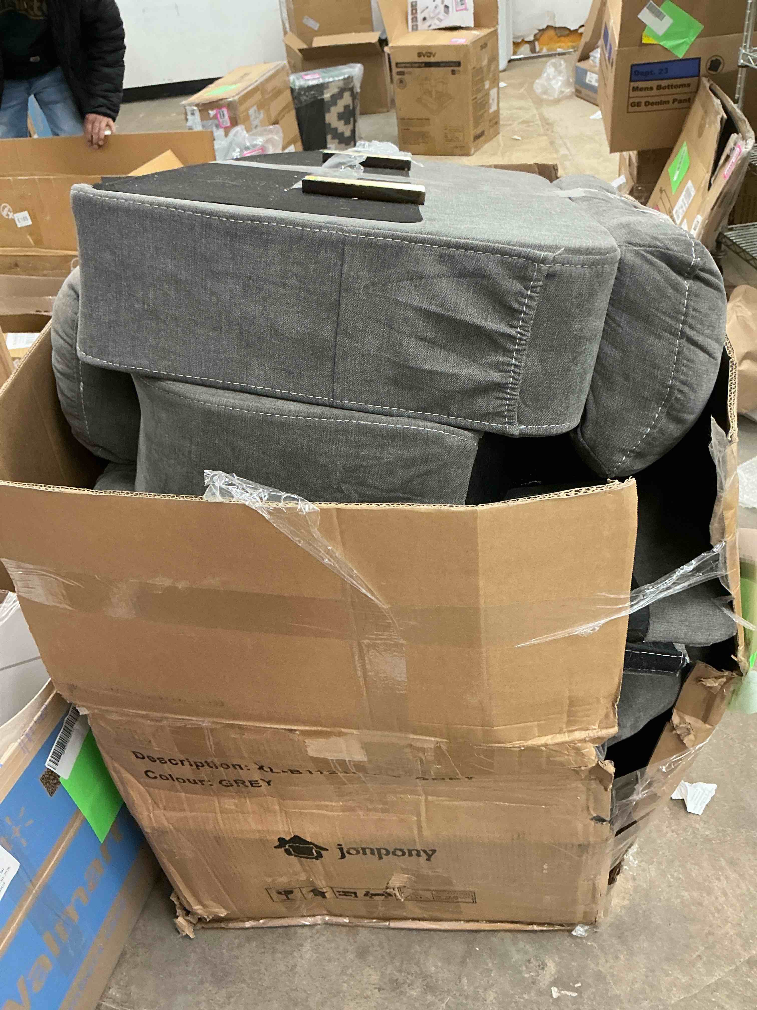 JONPONY Power Lift Recliner Chair Recliners for Elderly with Heat and Massage Recliner Chair for Living Room with Infinite Position and Side Pocket,USB Charge Port,Grey