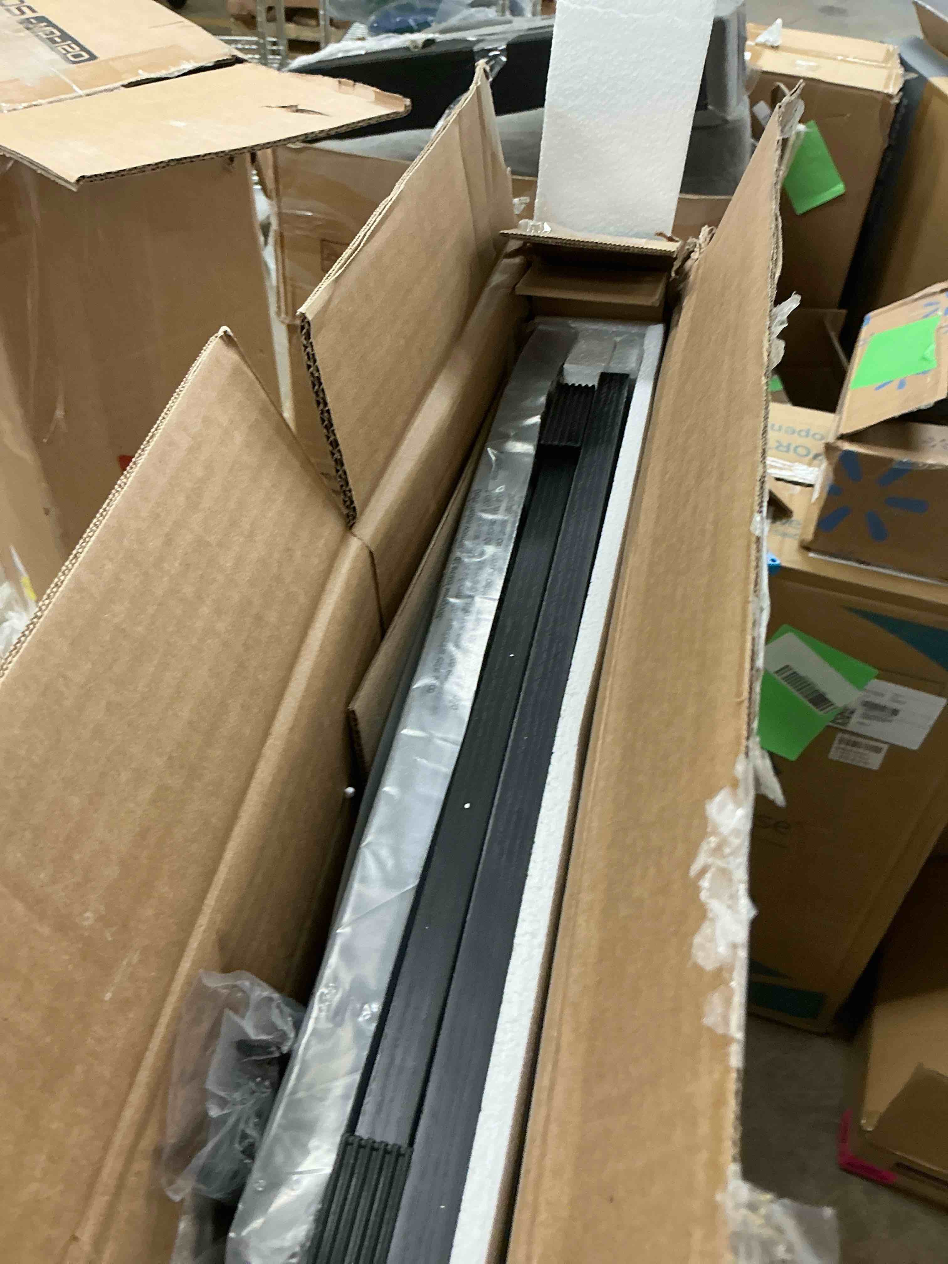 Condition photo showing New/Like New for EDX L Shaped Computer Desk Corner Desk, Gaming Table 49 inch PC Writing Study Desk for Home Office Dorm Small Space, Black