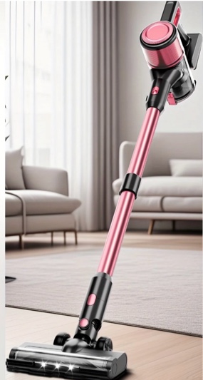 kanfuaq cordless stick vacuum cleaner 38kpa 50mins 2200mah lightweight for home pet hair carpet hard floor
