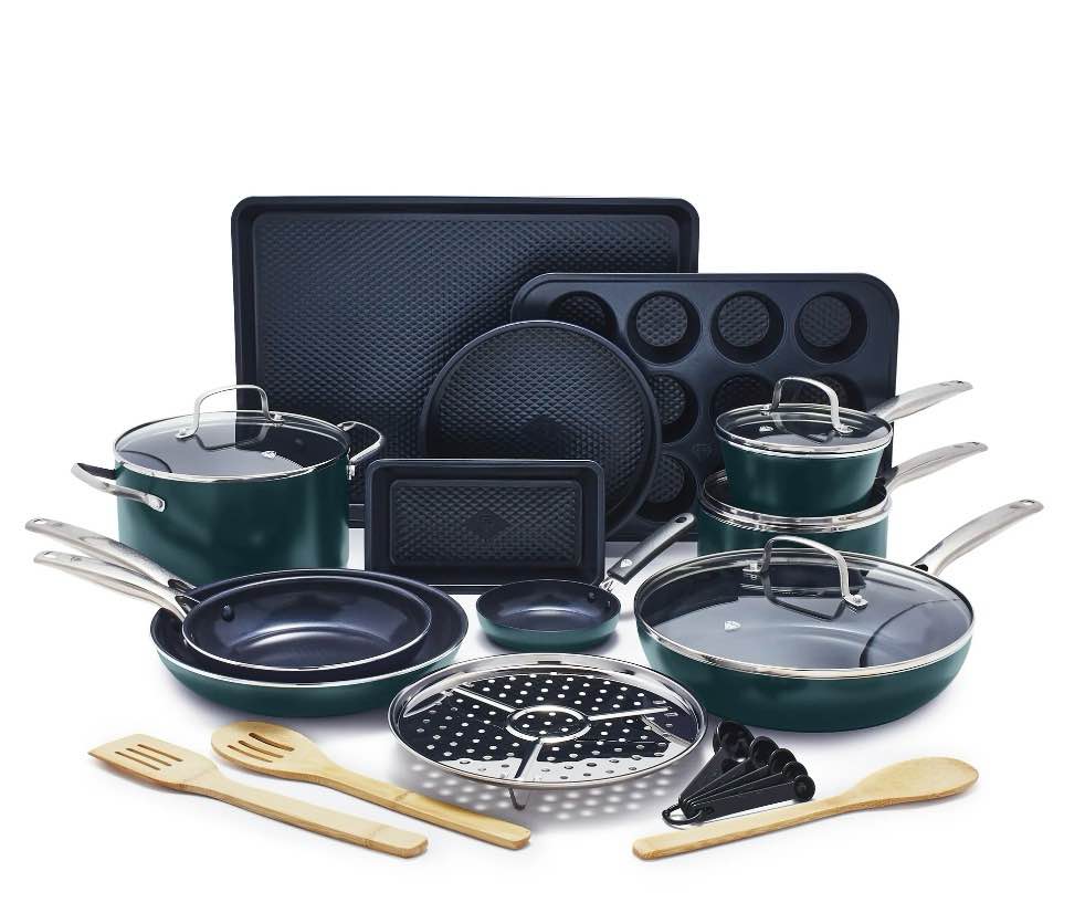 blue diamond green diamond 20pc set  green