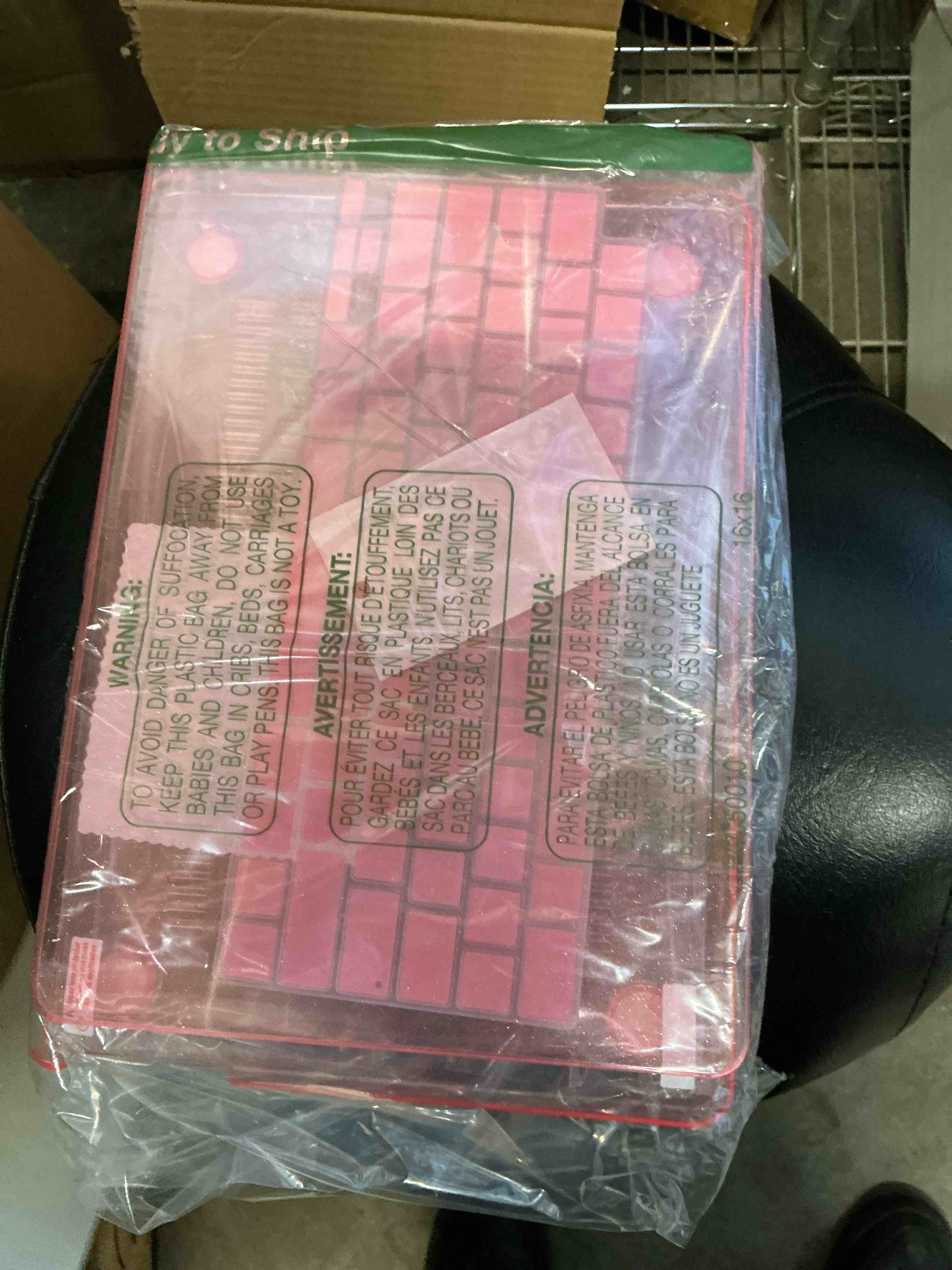 Condition photo showing Good Condition for may chen for m4 macbook air 13.6 inch case 2025 2024 2023 2022 release a3240 m3 a3113 m2 a2681, plastic hard shell case for macbook air 13.6" with retina display fits touch id, pink glitter