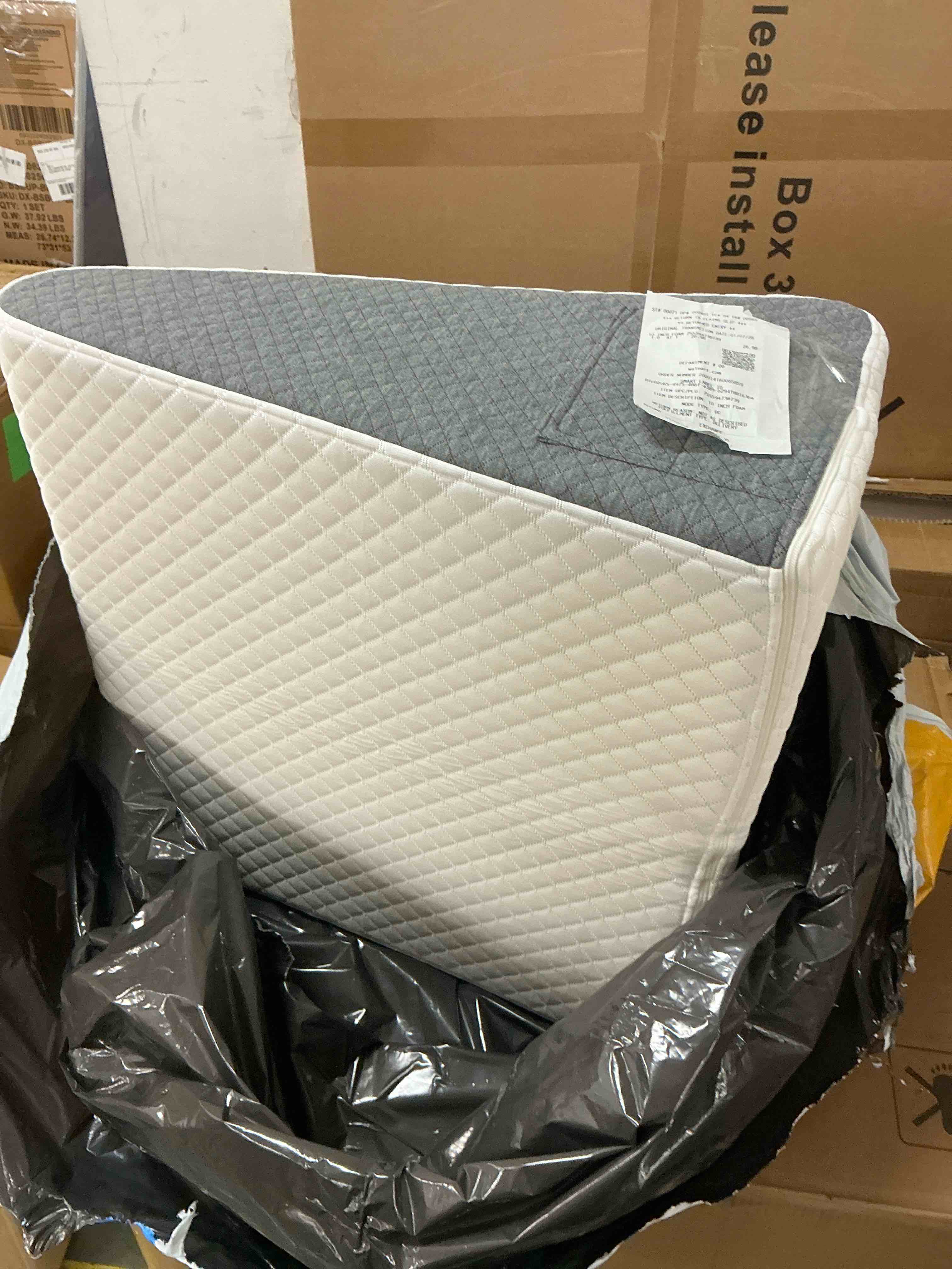 Condition photo showing Good Condition for 10 inch Foam Wedge Pillow for Sleeping ,Triangle Bed Wedge Pillow for Headboard ,Soft Memory Foam & Washable Cover