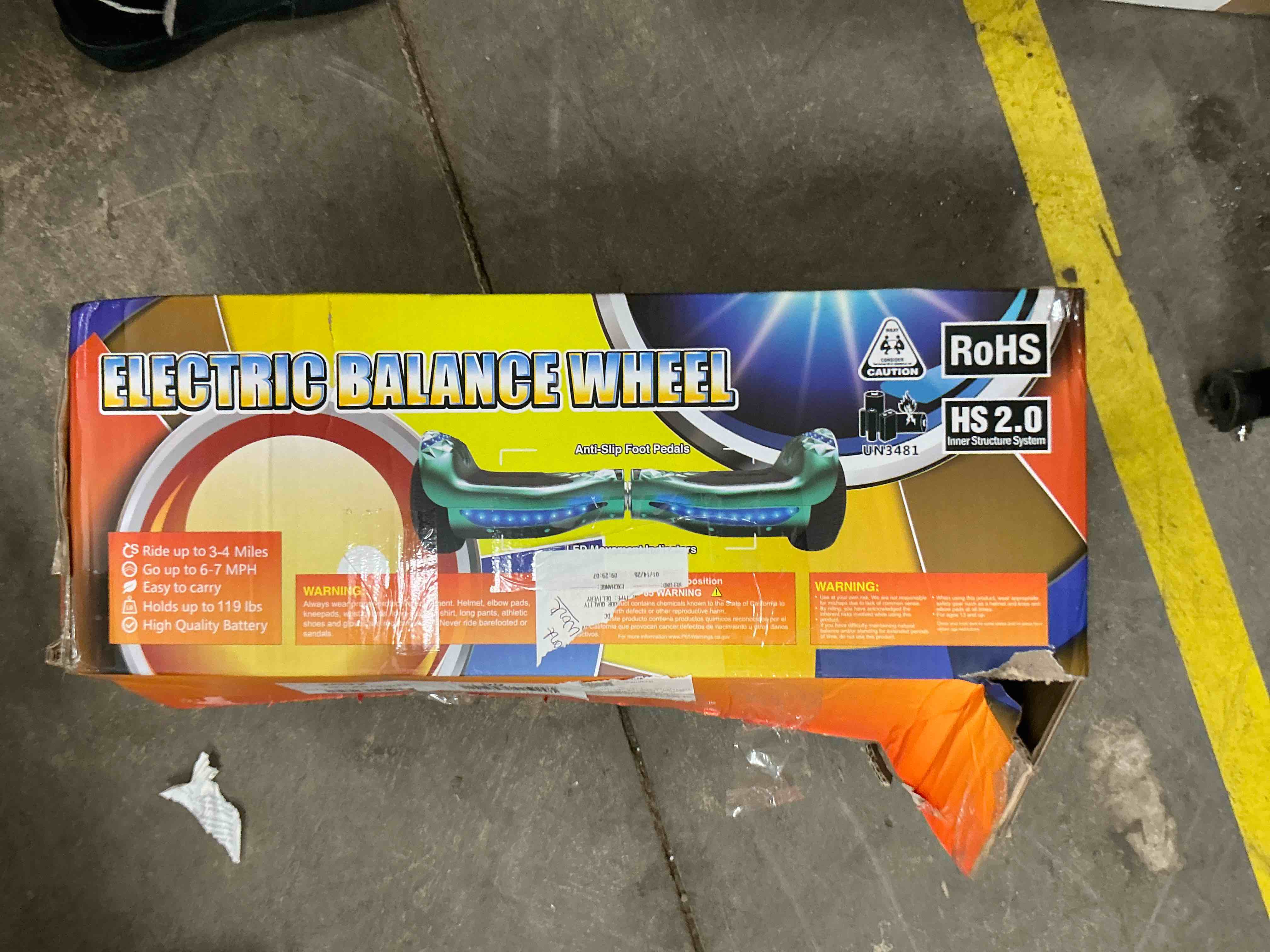 Condition photo showing Good Condition for Electric Hoverboard with New Version Bluetooth Hover Board, Chrome and Design Color Self-Balance Electric Scooter