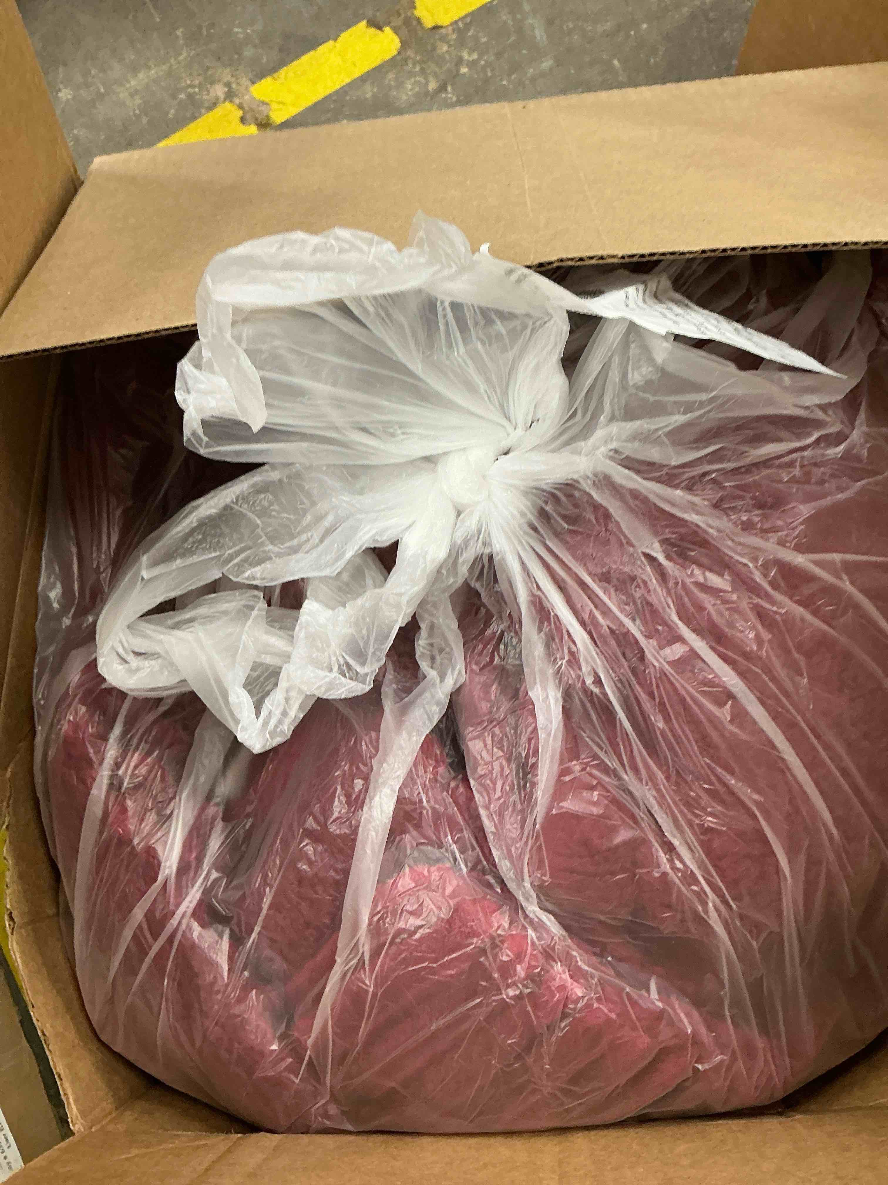 Condition photo showing Good Condition for Jessy Home 3 Piece Fleece Queen Comforter Set - Soft & Warm Fluffy Wine Red Sherpa Bedding , Fuzzy Heavy Double Sided Design Winter Comforter with 2 Pillow Cases