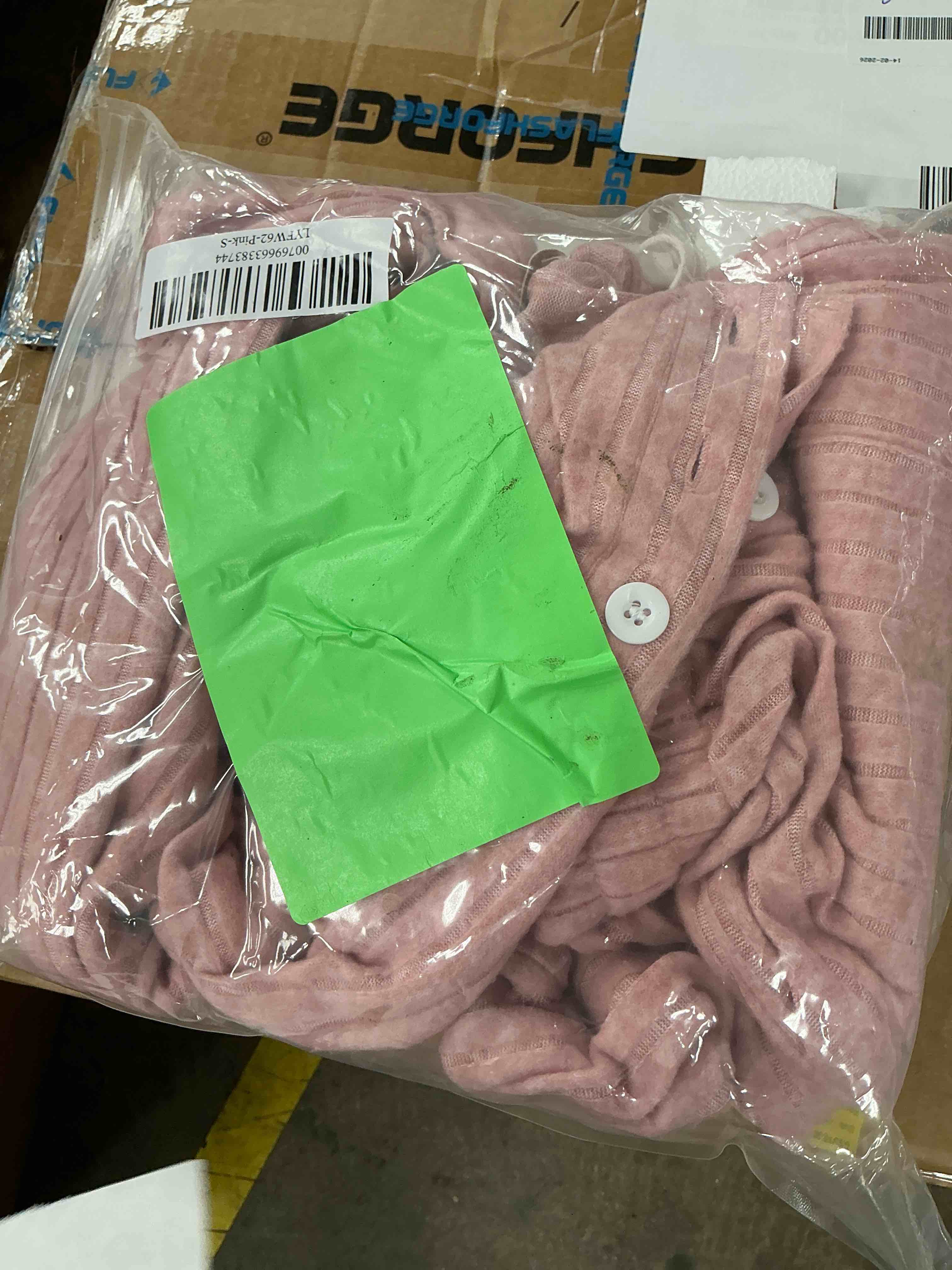 Condition photo showing New/Like New for MOSHU Two Piece Womens Pajama Sets Button Down Shirts and Drawstring Pants with Pockets Solid Lounge Sets for Women Size S 
