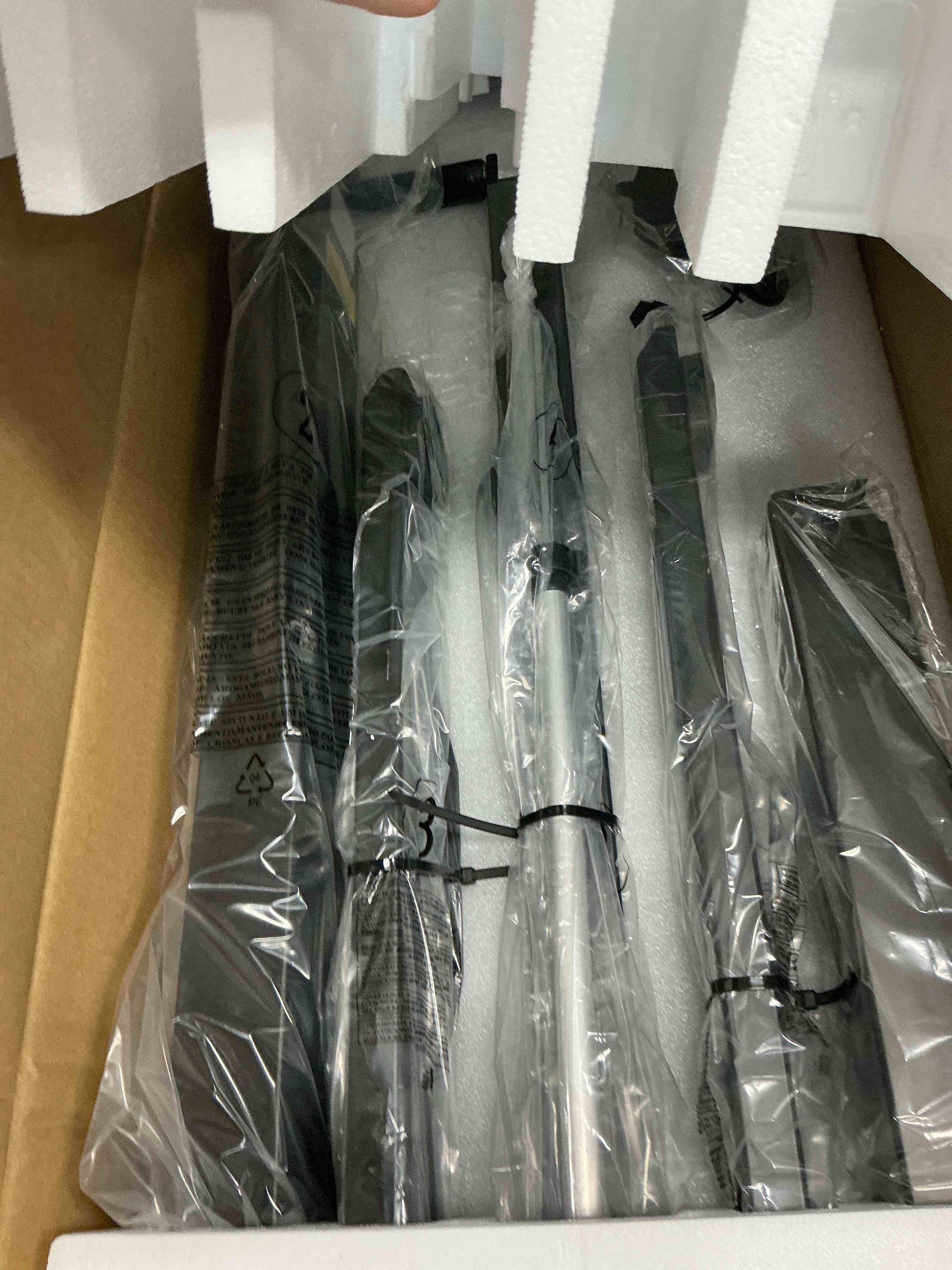 Condition photo showing New/Like New for edx Electric Standing Desk, Height Adjustable Desk, 48 x 24 Inches Ergonomic Stand up Desk with Memory Preset and T-Shaped Metal Bracket for Home Office