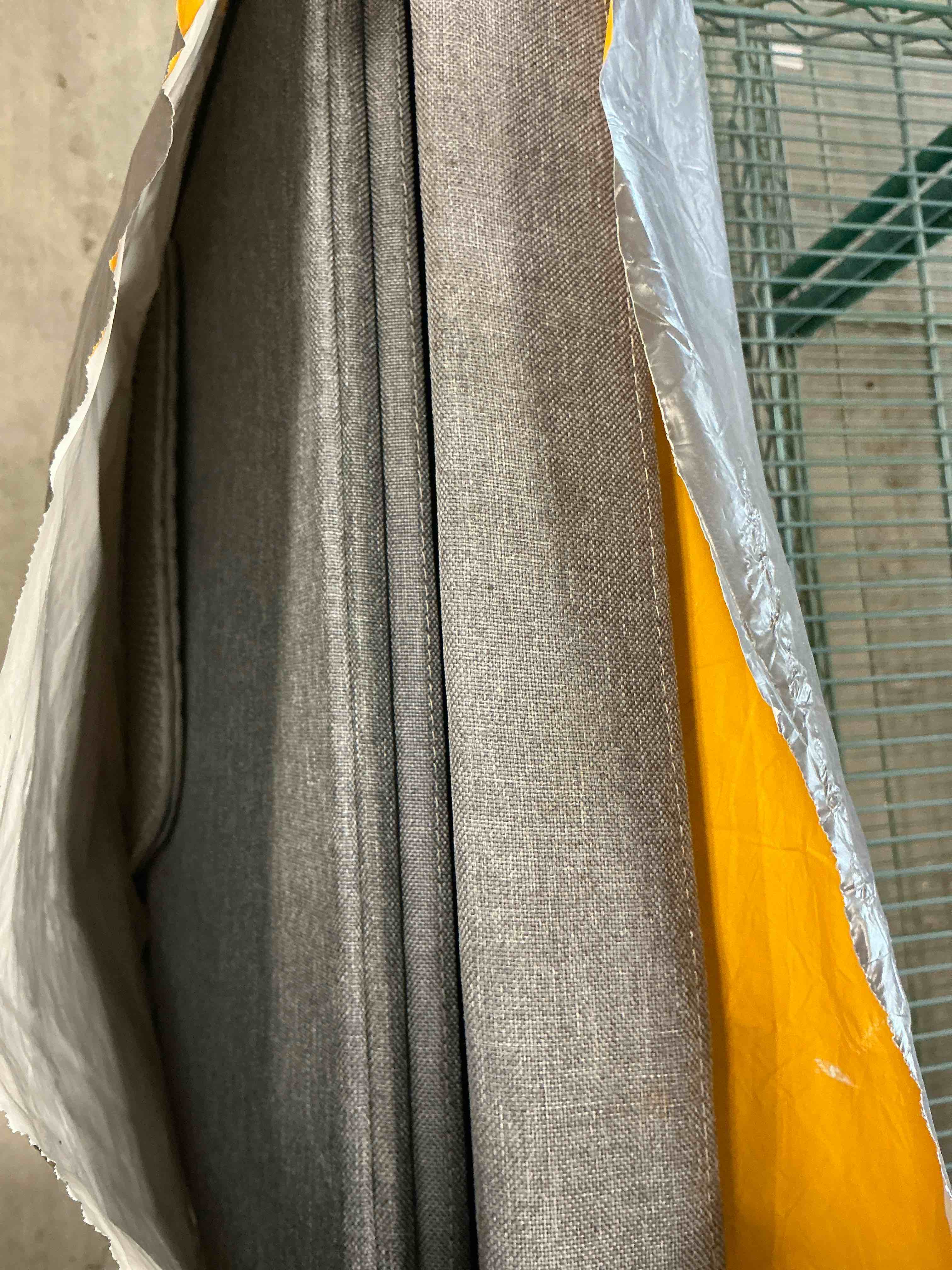 Condition photo showing Good Condition for Cat Litter Box Enclosure Hidden Furniture, DOMIPET Foldable Cat Washroom Bench with Storage Space, Large Cabinet Cats Litter Ottoman for Odor Control, Dog Poof