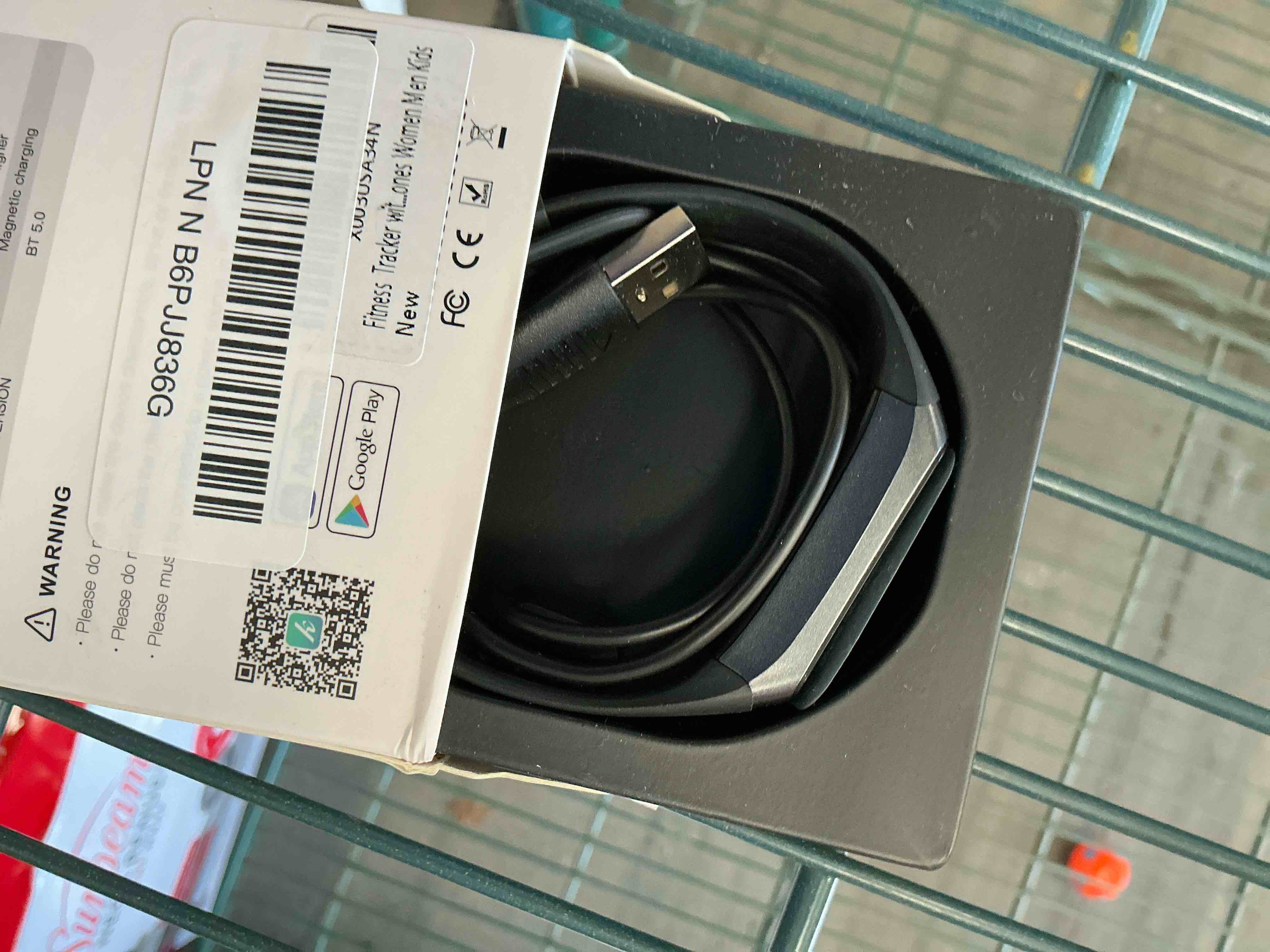 Condition photo showing Good Condition for Fitness Tracker with 24/7Heart Rate, Blood Pressure, Sleep Tracking, Calorie, Activity Tracker with 1.1" AMOLED Color Screen, Waterproof Step Tracker for Android iPhones Women Men Black