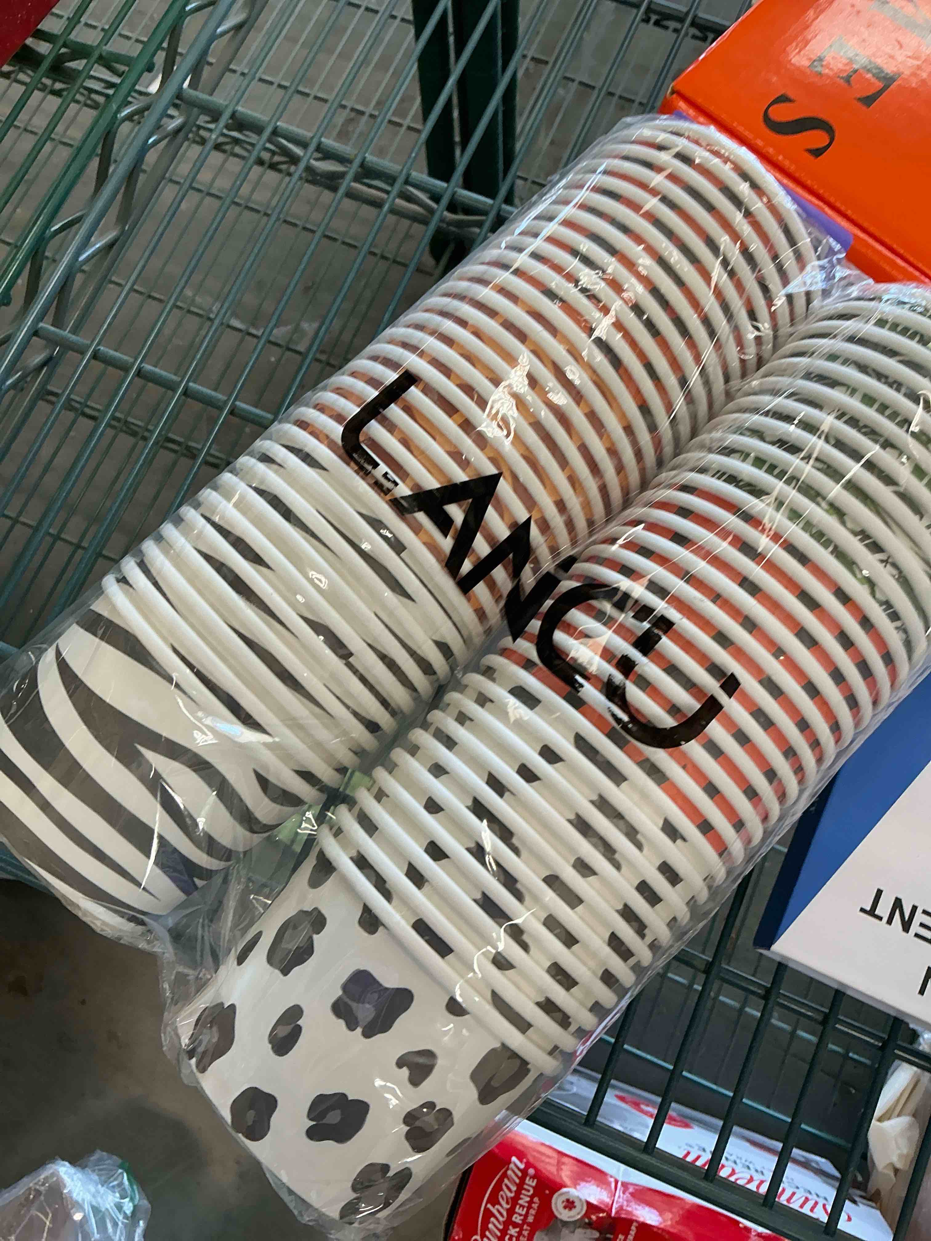Condition photo showing New/Like New for LANCU 60PCS Jungle Animal Ice Cream Cups Disposable 10oz Safari Animal Paper Snack Cups Zoo Animal P