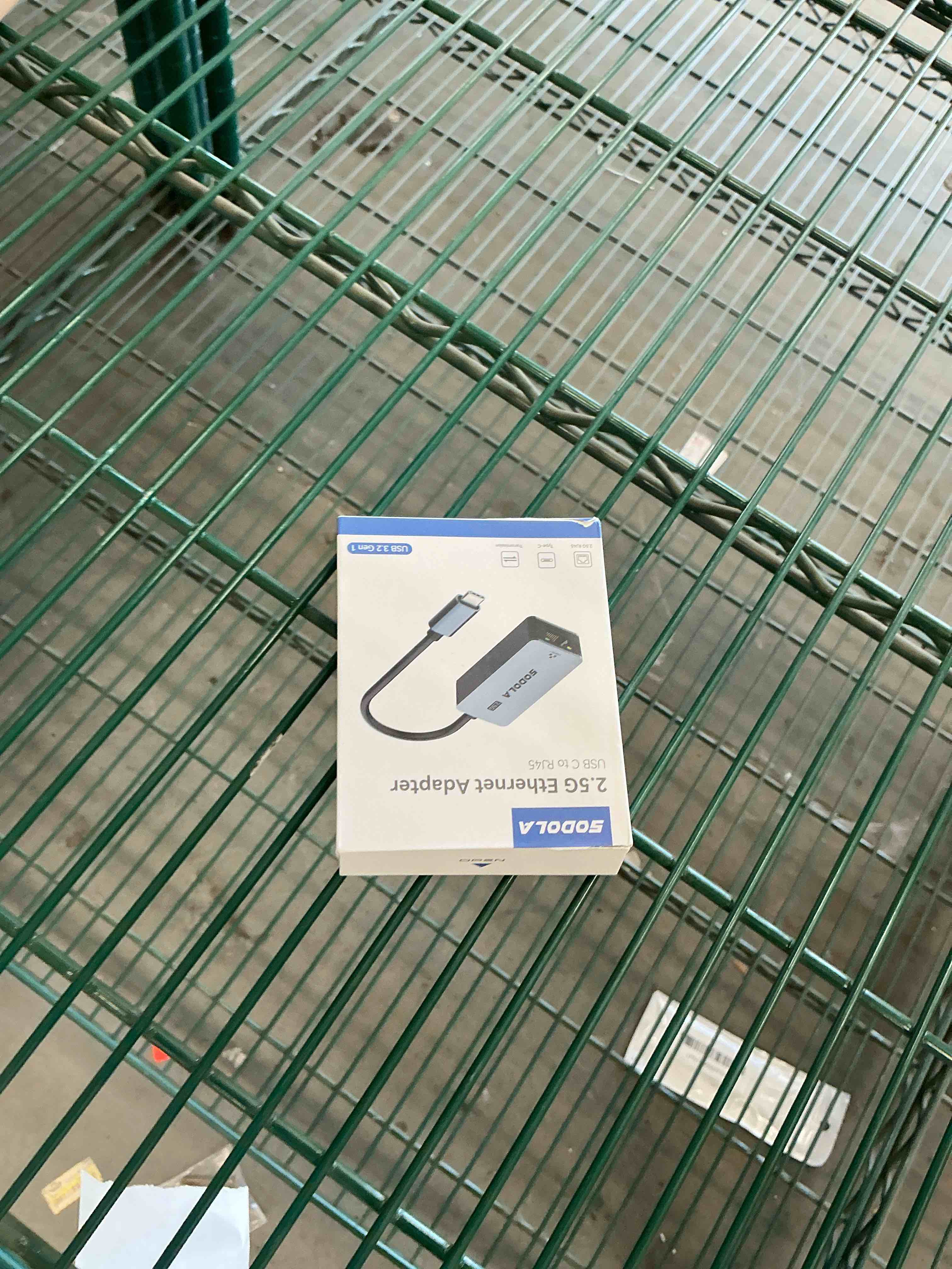 Condition photo showing New/Like New for USB C to Ethernet Adapter 2.5G, Ethernet Adapter for Laptop, Aluminum, Type C to RJ45 Network Internet LAN Adapter, Compatible for NAS, MacBook Air/Pro, iPhone 15/16 Pro/Max SODOLA-USBC-2.5G