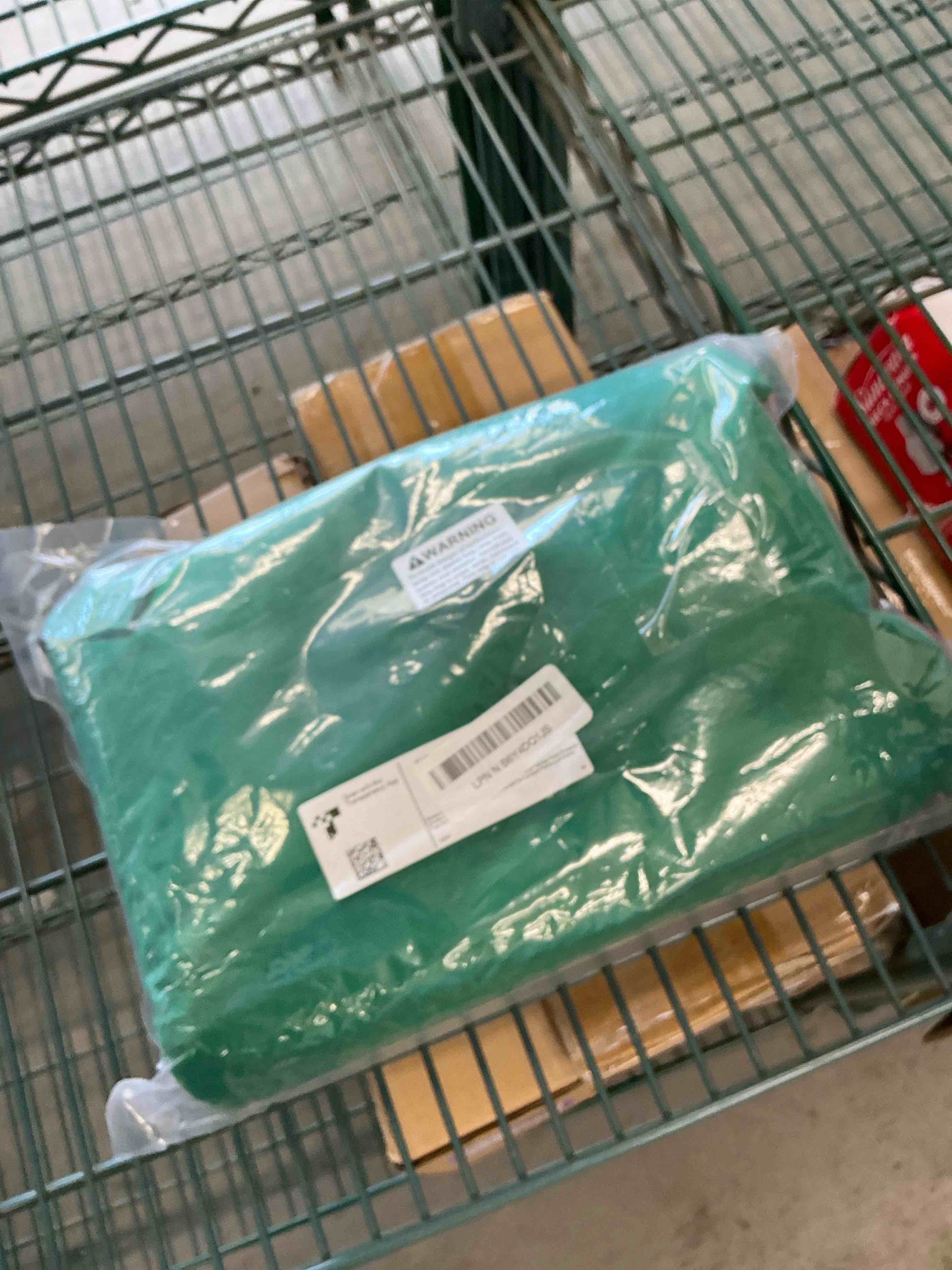 Condition photo showing Good Condition for Forwe 4 Pack Plant Covers Freeze Protection 47" x 31" Winter Plant Protector Covers Drawstring Frost Blankets Protection for Outdoor Plants Tree Bush from Animal Green