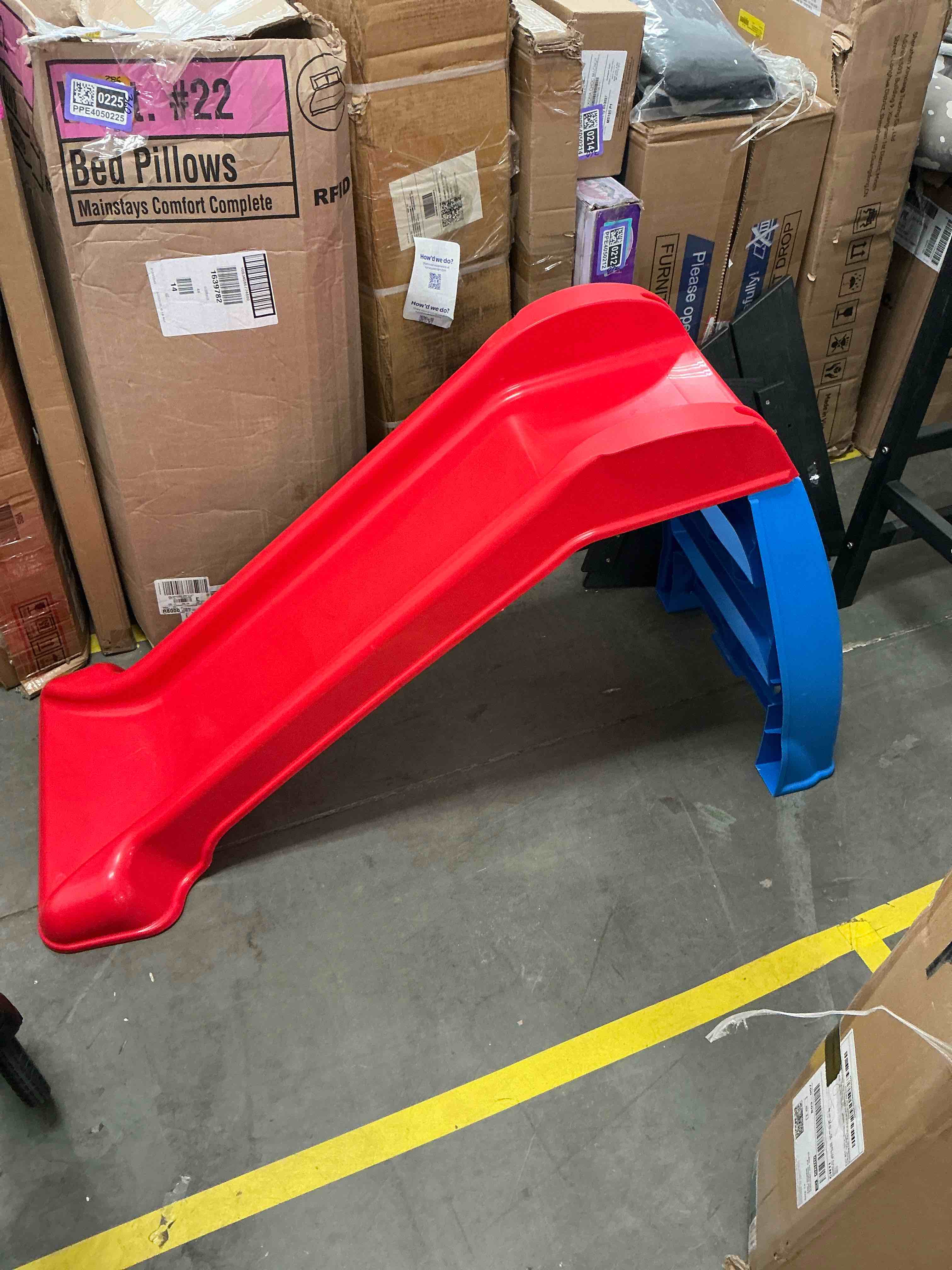 Condition photo showing Good Condition for Little Tikes First Slide, Easy Set Up Playset, Indoor Outdoor Backyard, Easy to Store, Toy for Toddler, Kids, 18 Months