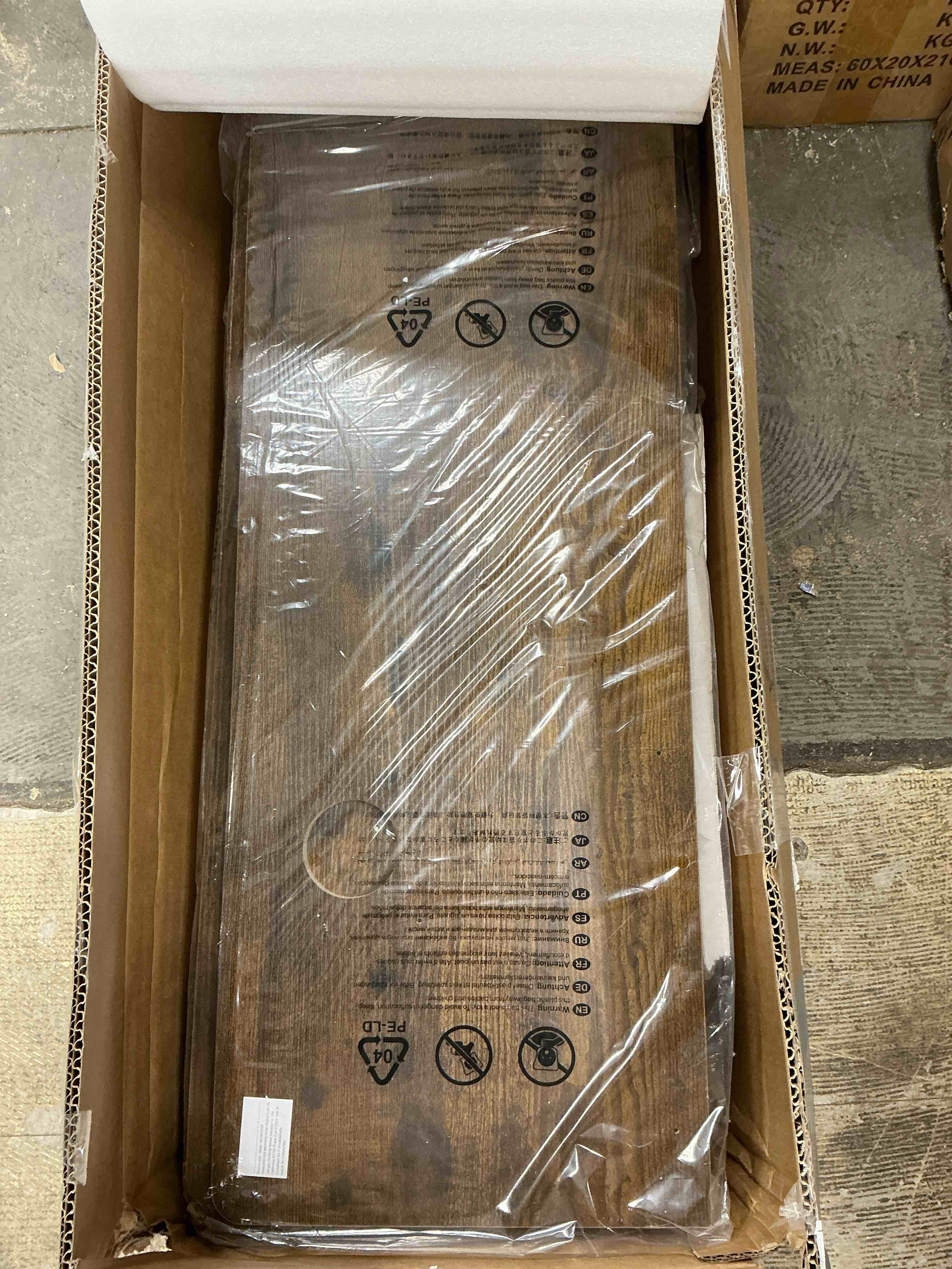 Condition photo showing New/Like New for CONCETTA Electric Standing Desk, 55''x24'' Height Adjustable Desk, Home Office Desk with Electric Lift, Sit Stand Desk Workstation for Home Office, Rust