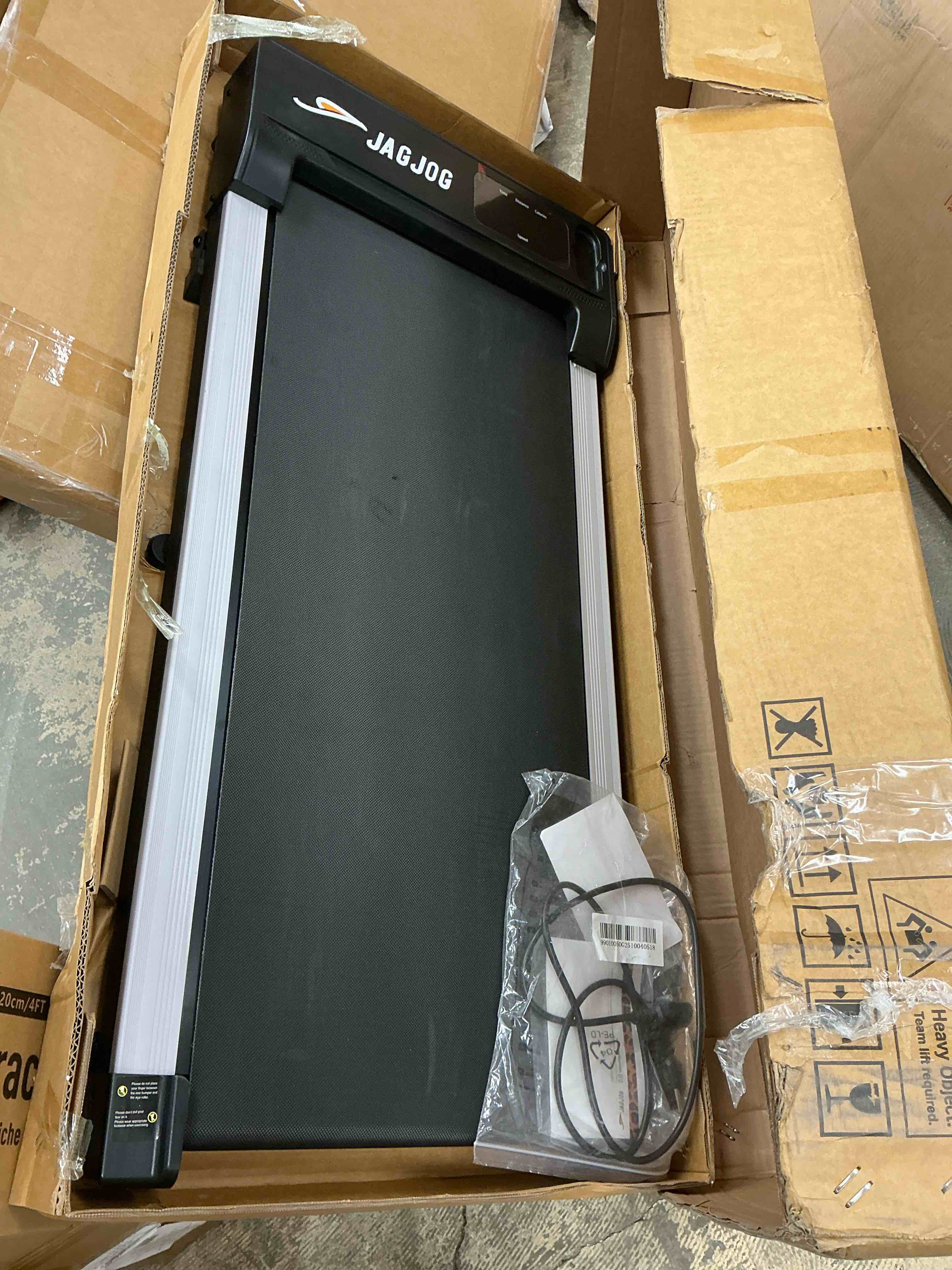 Condition photo showing Good Condition for FORMILL Walking Pad with Incline  2.5 HP Under Desk Treadmill Small with LED Display &Remote Control 4 in 1 Incline Walking Pad 300 Lbs Portable Treadmill for Home Office