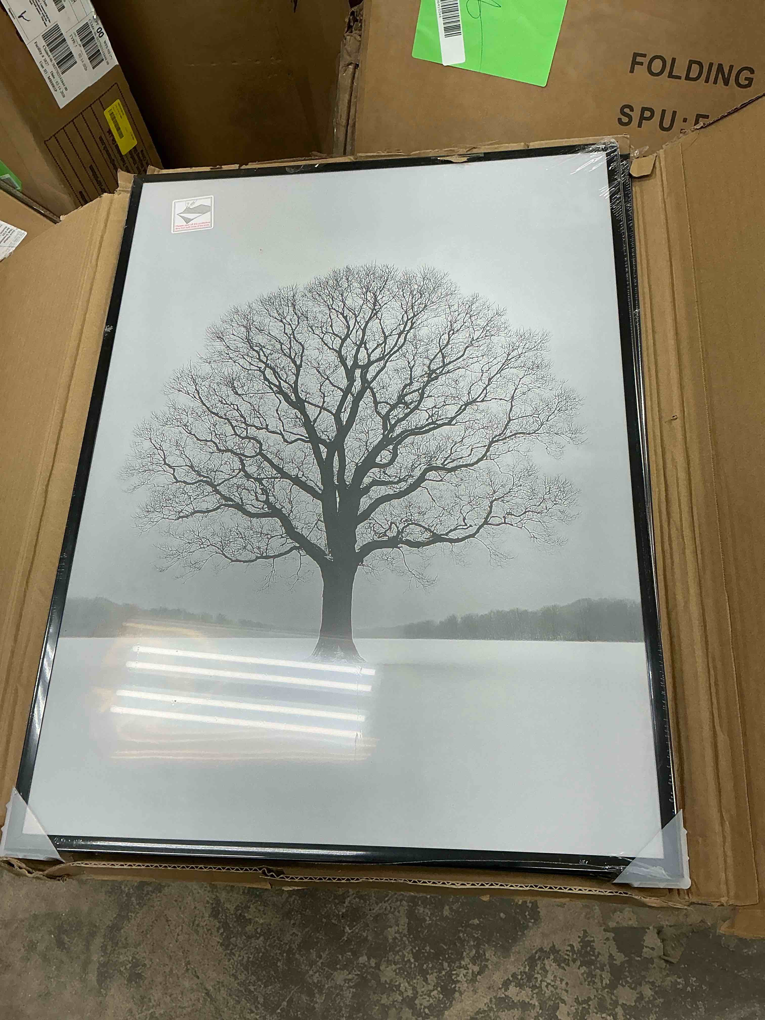 Condition photo showing New/Like New for Sindcom 18x24 Picture Frames  Gallery Wall Poster Frames Set of 3  Black