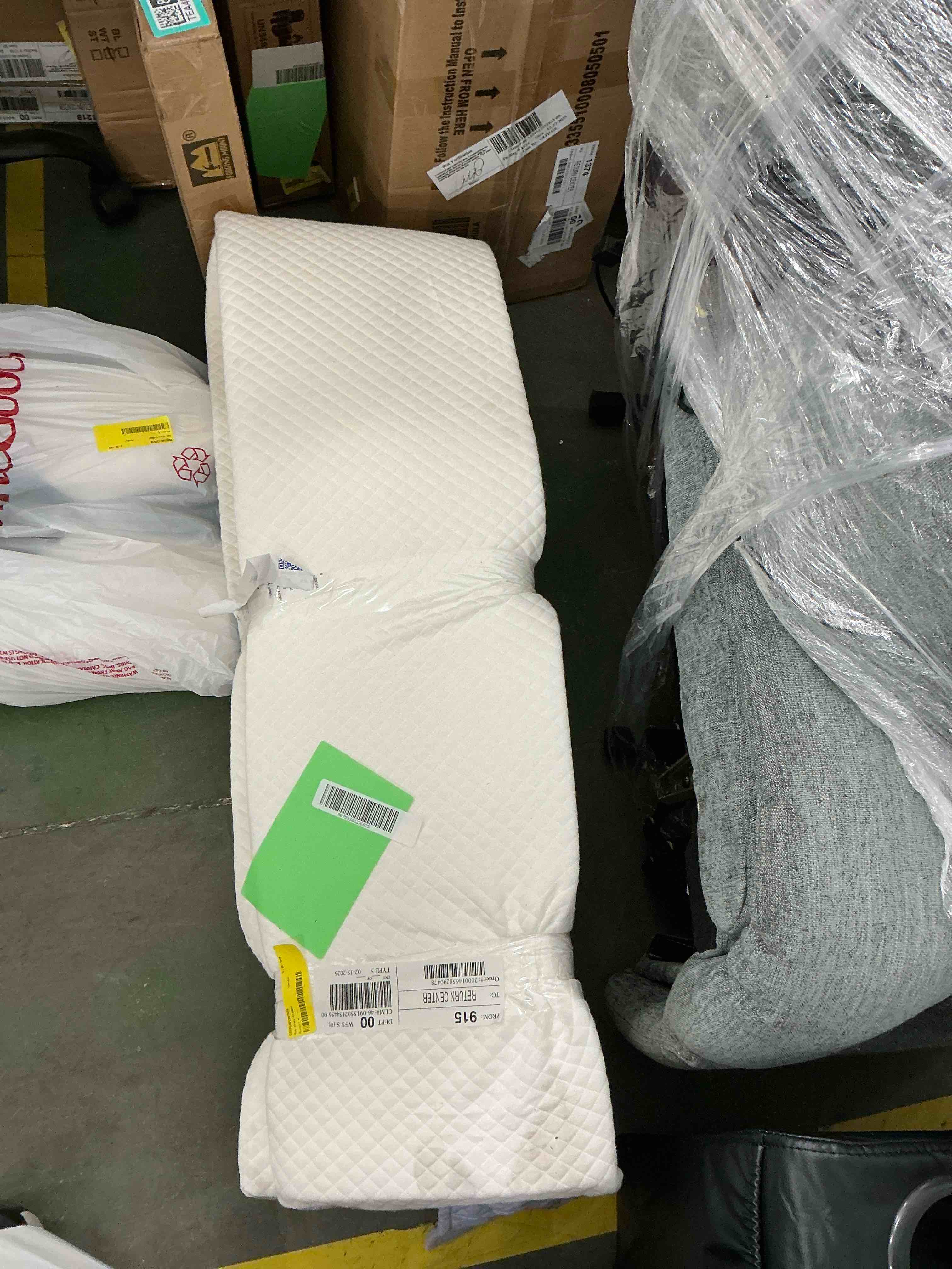 Condition photo showing Good Condition for Daluvenix Bed Wedge Pillow for Headboard Mattress Gap Filler(0-7") Bed Wedge for Gap Between Your Headboard and Mattress King Size 76''x10''x6''